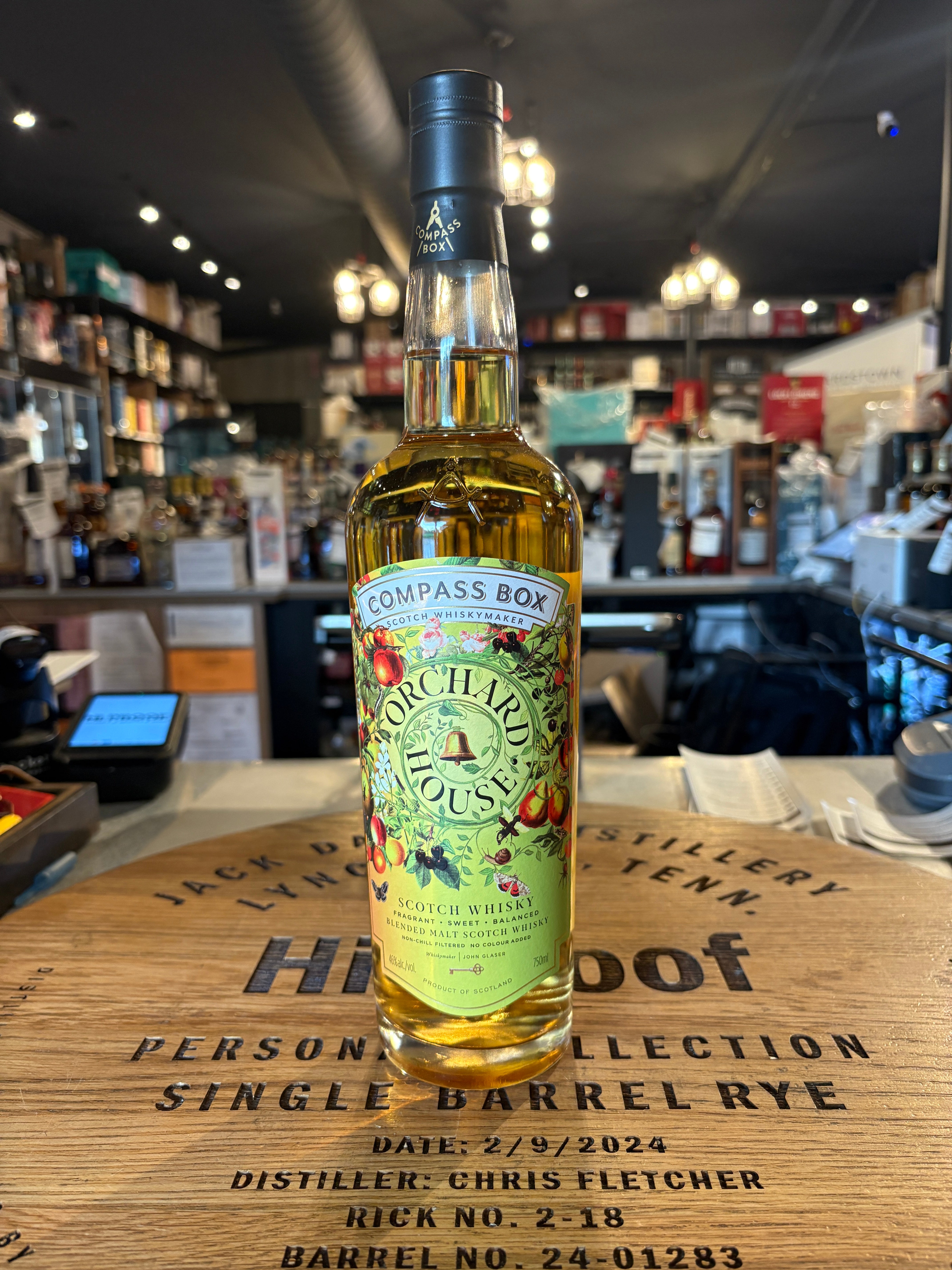 Compass Box Orchard House Blended Malt Scotch 750mL – Hi Proof