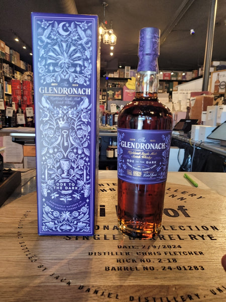 Glendronach Ode To the Dark 700ml – Hi Proof
