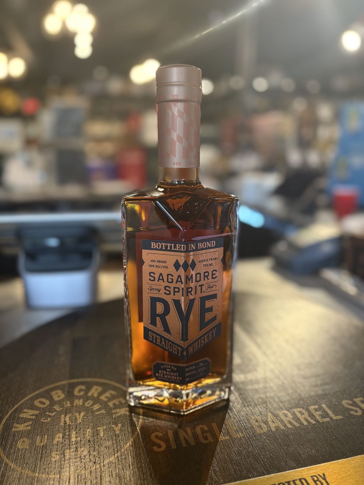 Sagamore Spirit Bottled In Bond Straight Rye Whiskey 750ml