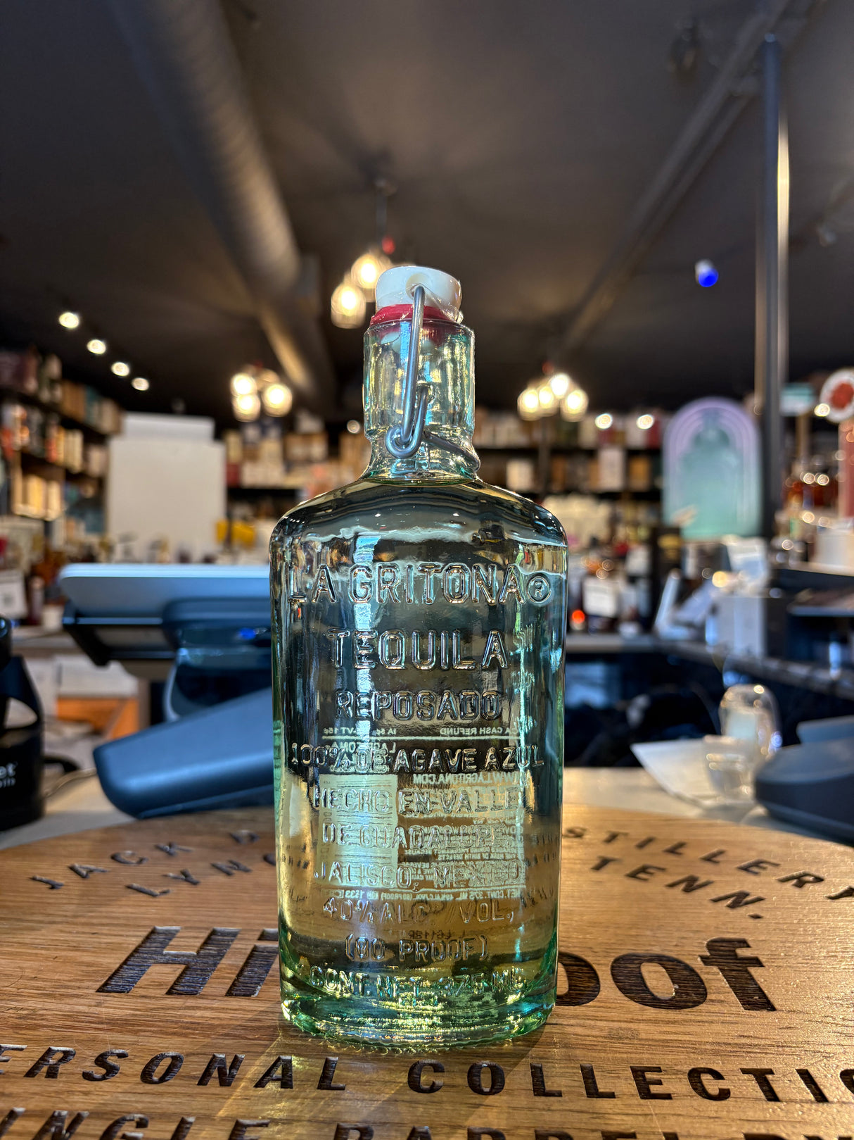 LA Gritona Tequila Reposado 375ml
