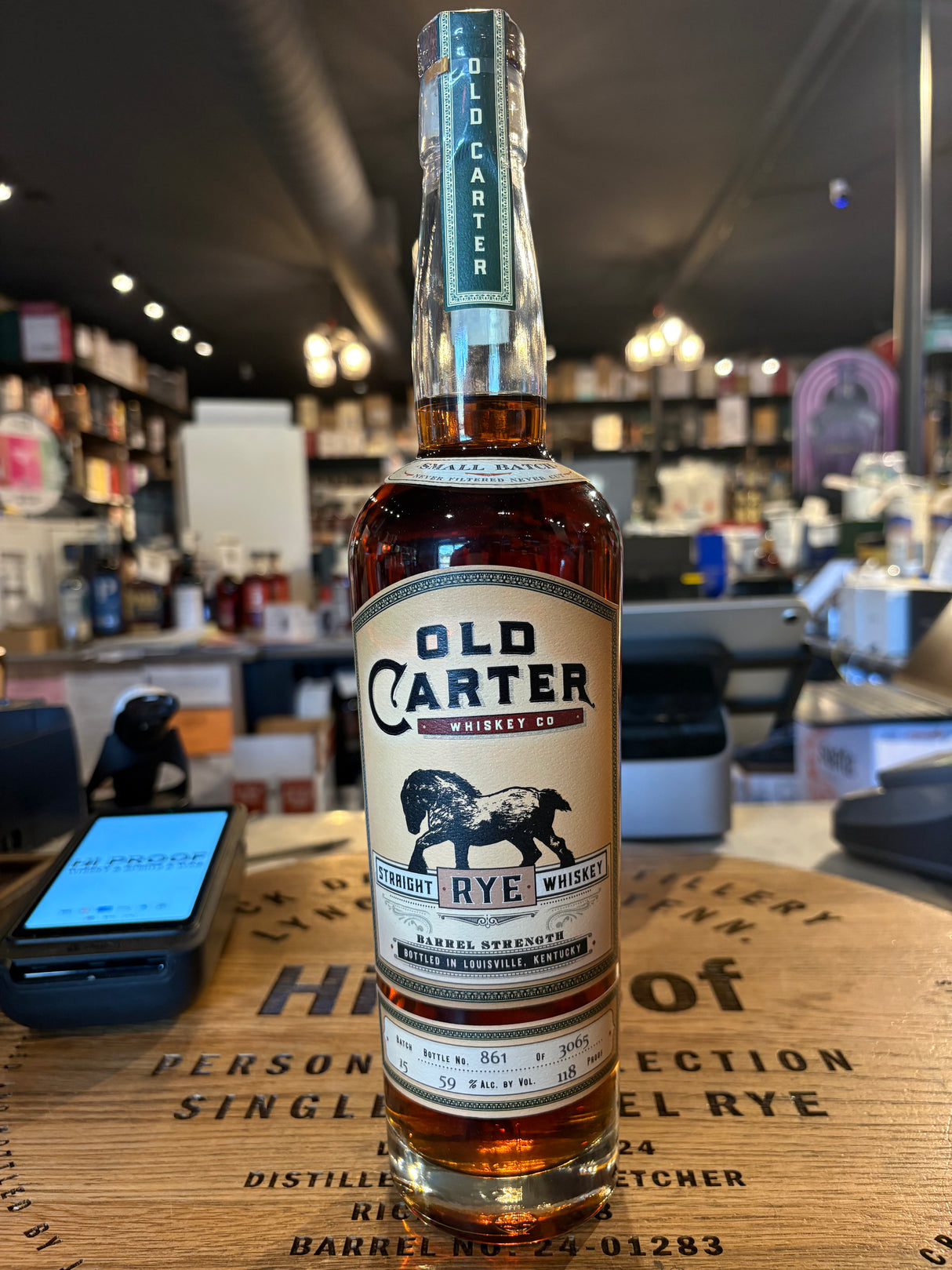 Old Carter Straight Rye Batch 15