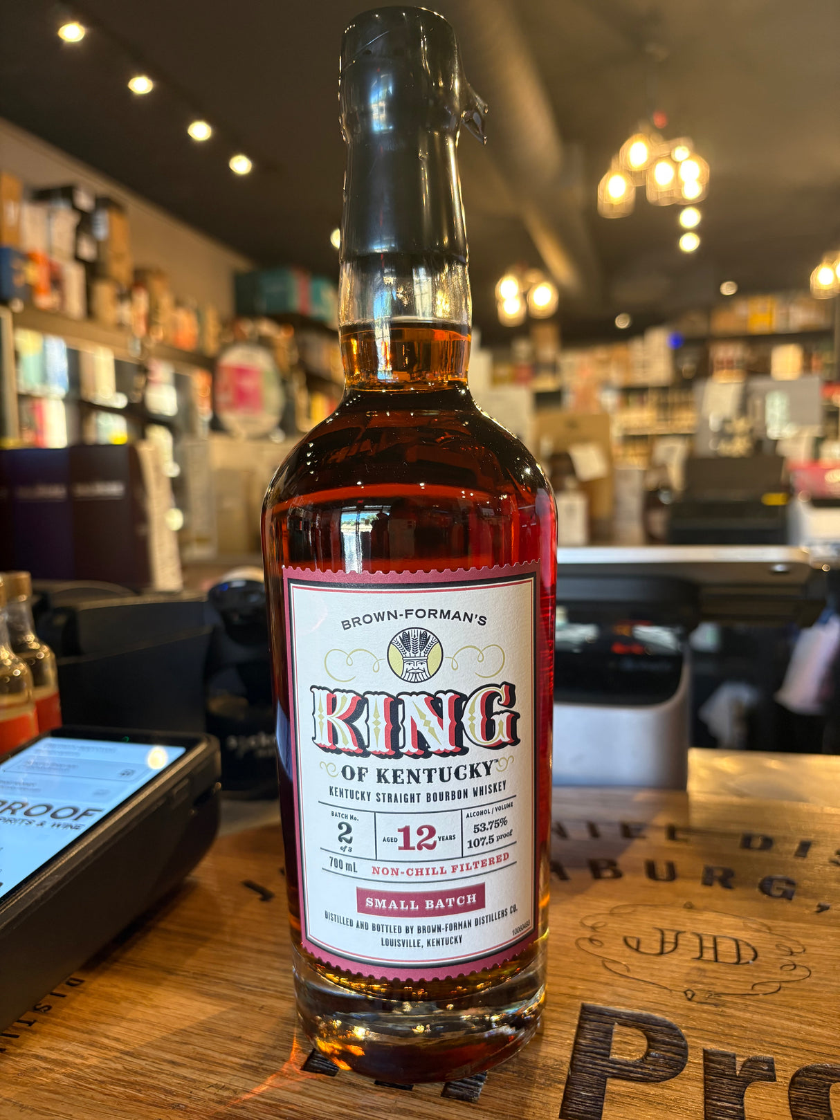 King of Kentucky 12 Year Small Batch – Batch 2 Kentucky Straight Bourbon Whiskey 107.5 Proof 700mL