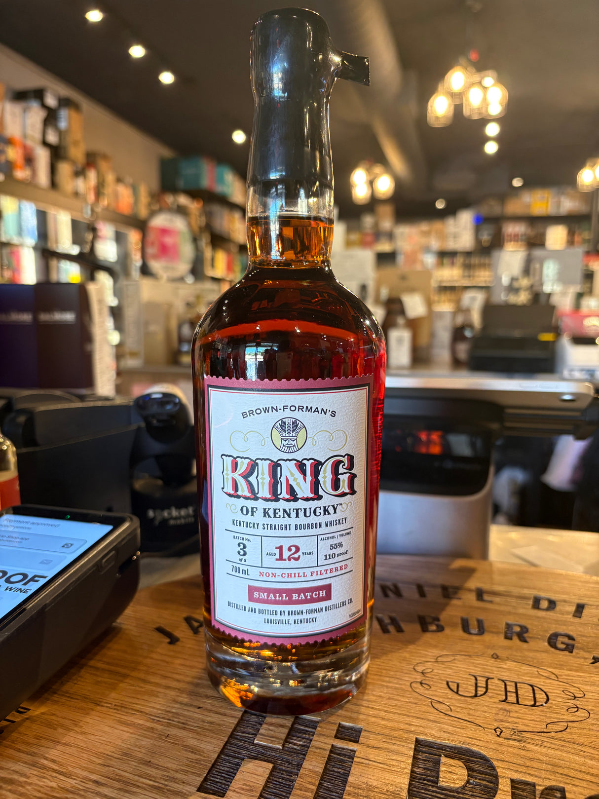King of Kentucky 12 Year Small Batch – Batch 3 Kentucky Straight Bourbon Whiskey 110 Proof 700mL