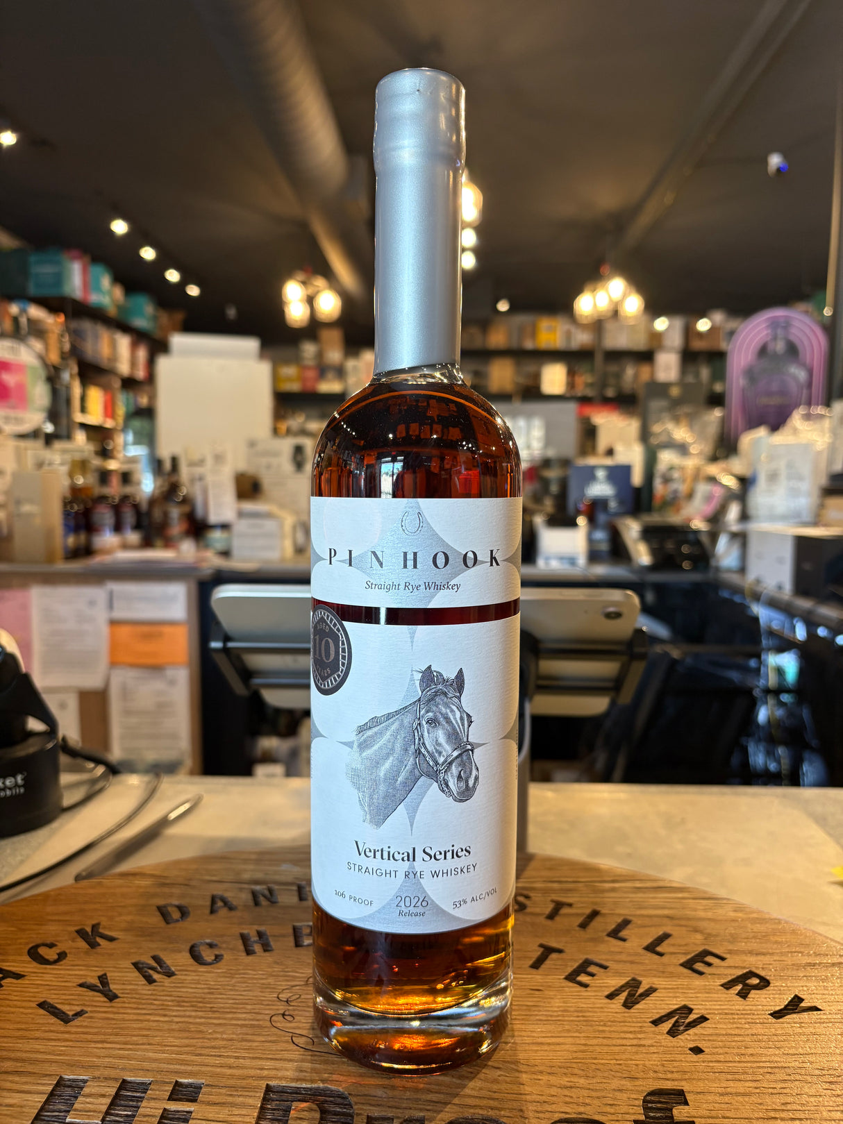 Pinhook 10 Year Rye Vertical Series 106 Proof 2026 Release  750ml
