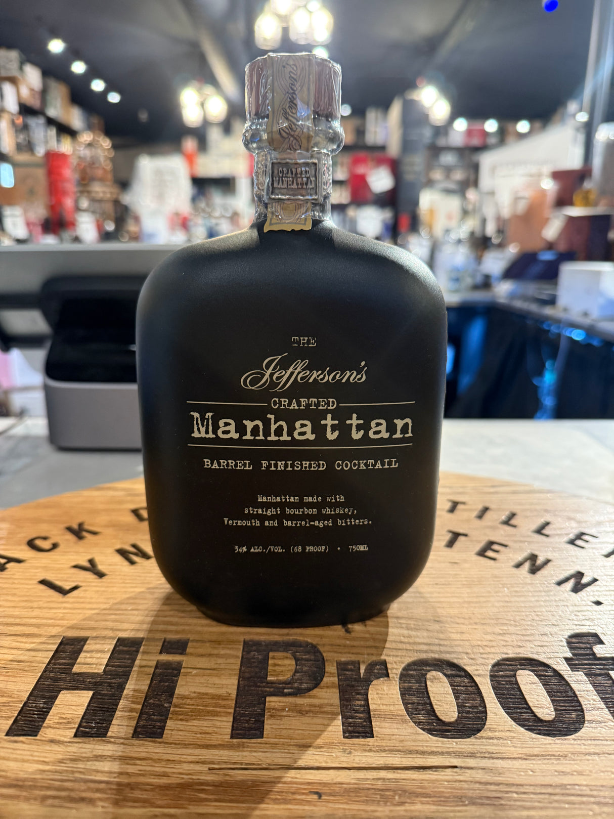 Jefferson's Cocktail Manhattan 68Proof 750mL