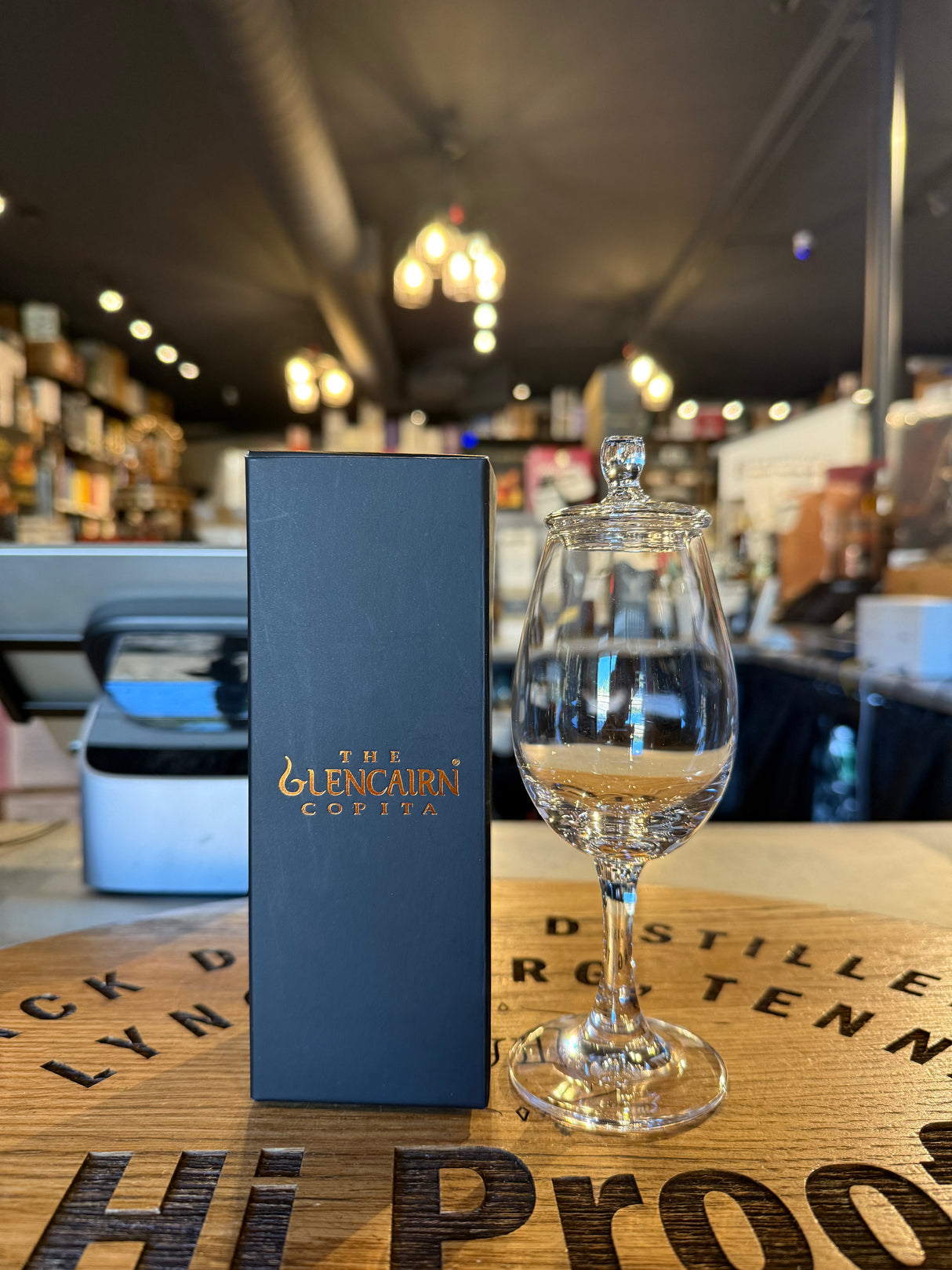 Glencairn Copita Whisky Nosing Glass 5oz With Cap (Premium box)