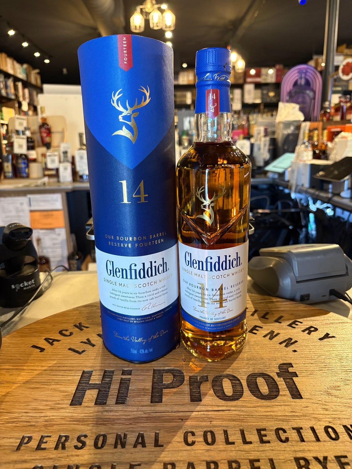 Glenfiddich 14 Year Old Single Malt Scotch Whisky 750ml