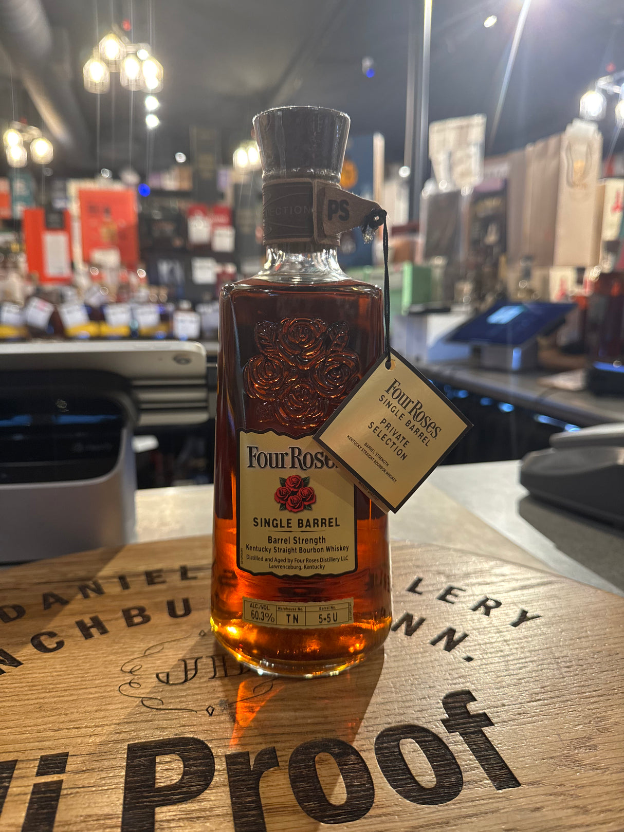 FOUR ROSES PRIVATE SELECTION SINGLE BARREL 120.6 PROOF 750 ML OBSK 5 TIER(5-5U)