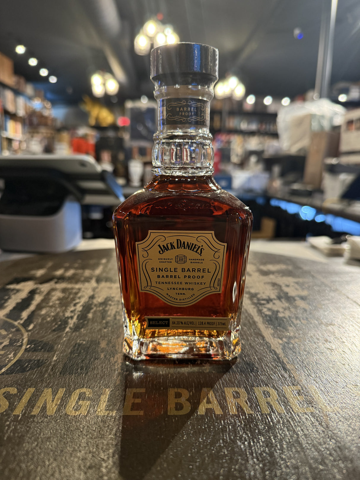 Jack Daniels Single Barrel Barrel Proof 375ml