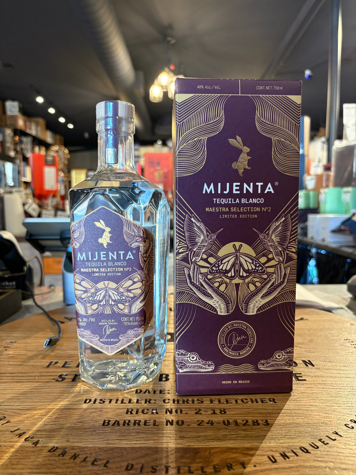 Mijenta Tequila Blanco Maestra Selection Nº 2 (750 mL)