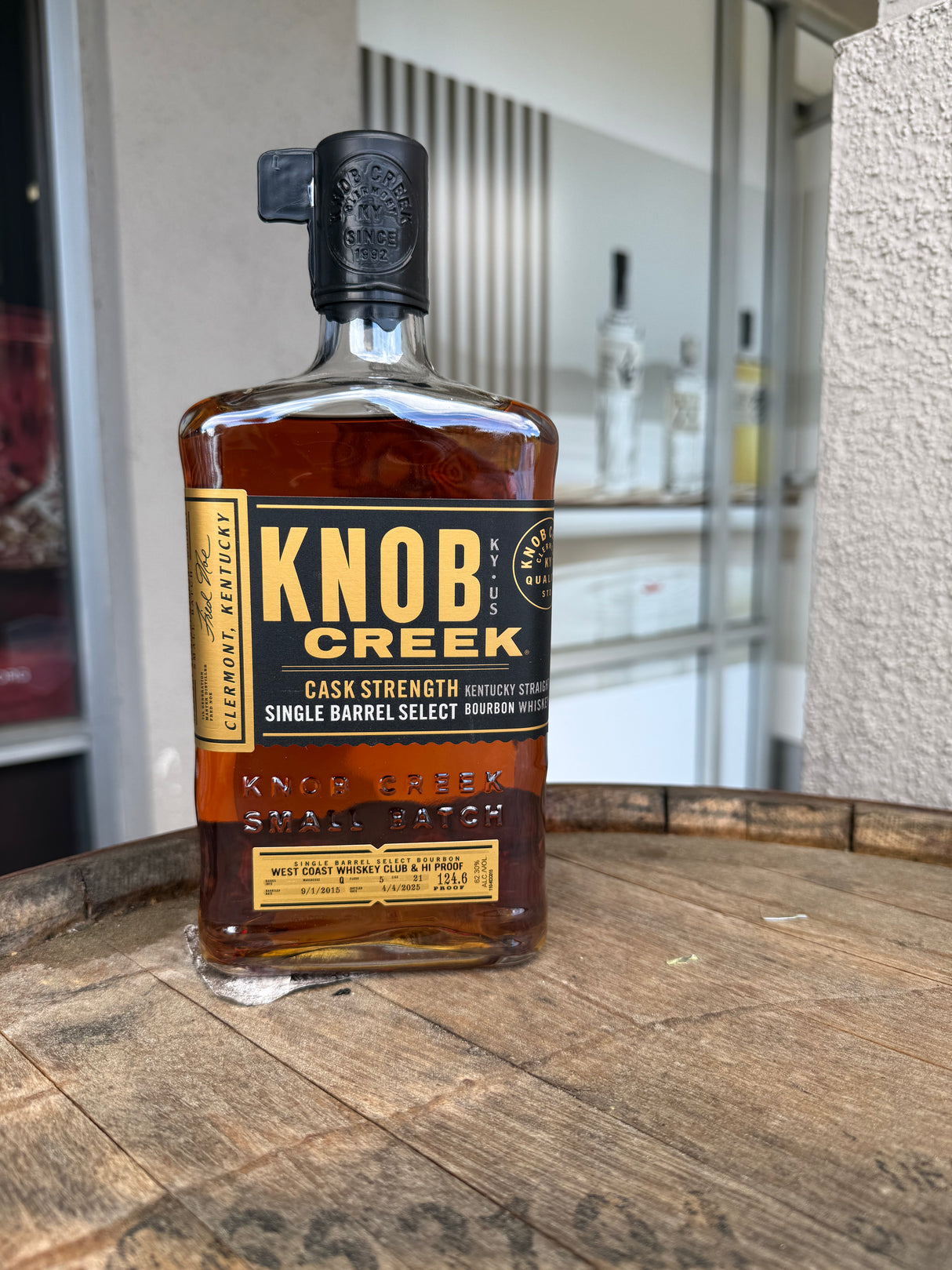 Knob Creek Bourbon WCWC Pick Single Barrel Cask Strength 750ml
