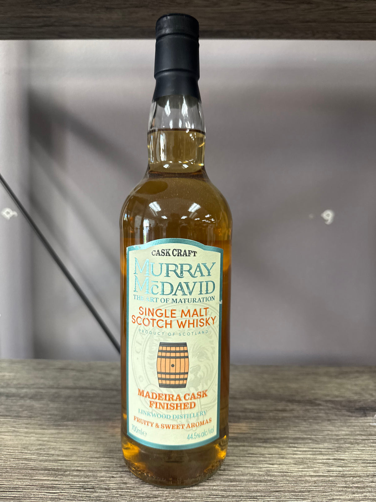 Murray McDavid Cask Scott’s Linkwood Single Malt Scotch Whisky Madeira Finished 700ml