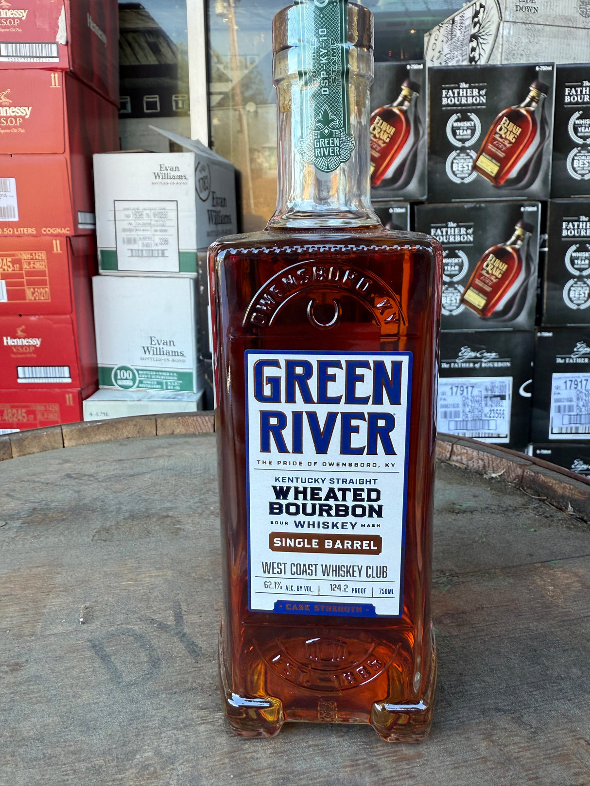 GREEN RIVER BOURBON WHEATED WCWC Pick SB 19F06-68 750mL