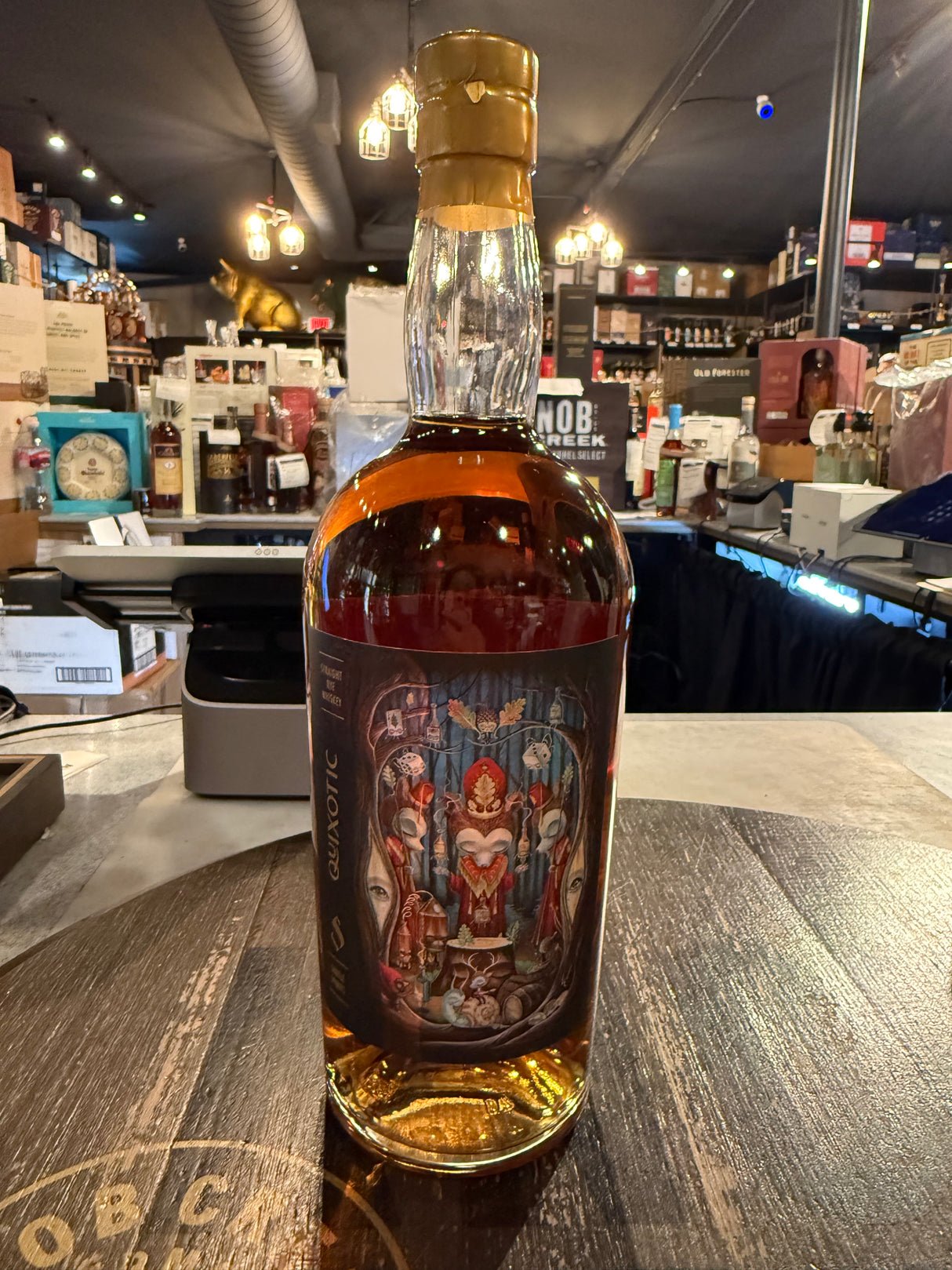 Subtle Spirits Quixotic Straight Rye Whisky 750ml