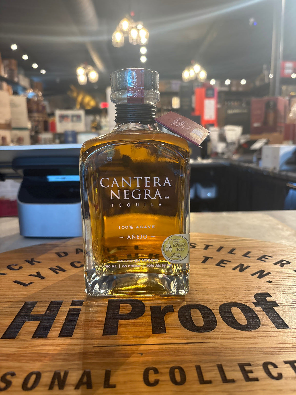 CANTERA NEGRA TEQUILA ANEJO 80 Proof 750ml