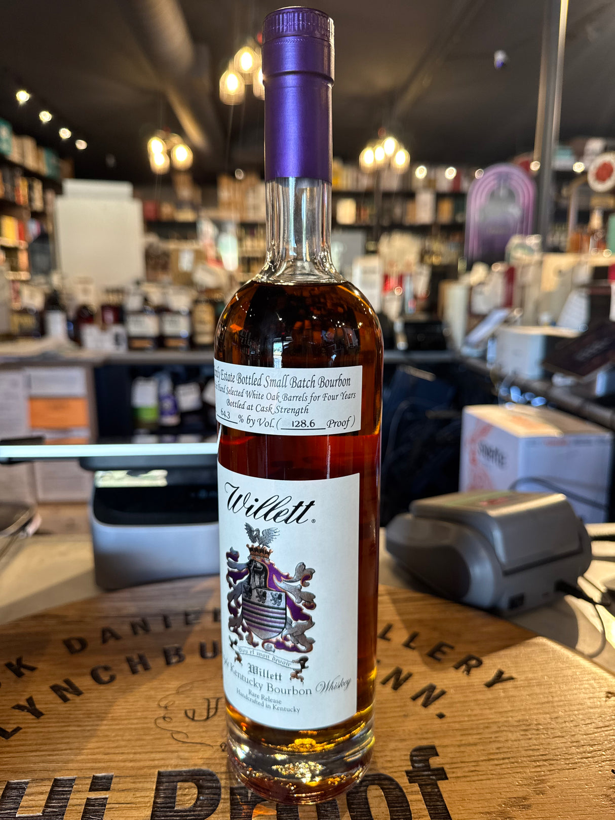 Willett Family Estate 4 Year Small Batch Bourbon 128.6proof