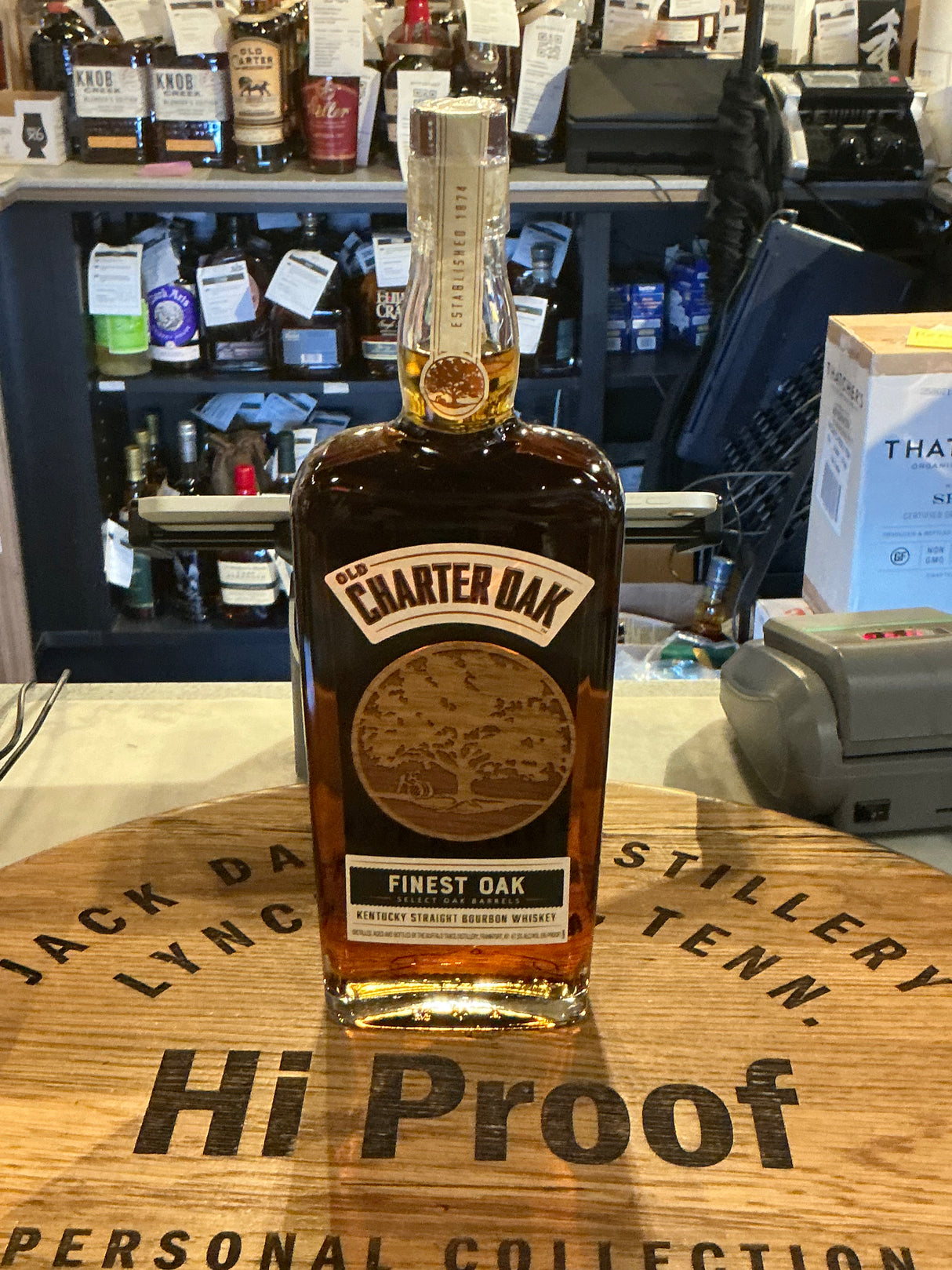 OLD CHARTER FINEST OAK KENTUCKY STRAIGHT BOURBON WHISKEY 750mL