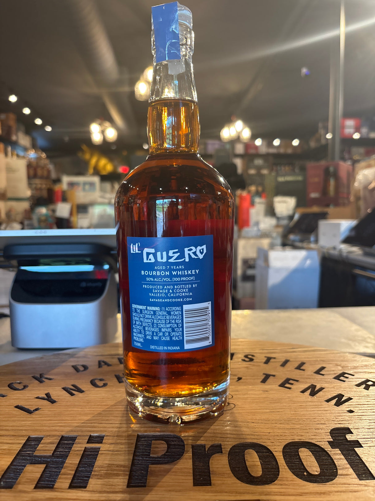 Savage & Cooke 'Lil Guero' 7Year Bourbon Whiskey 750ml