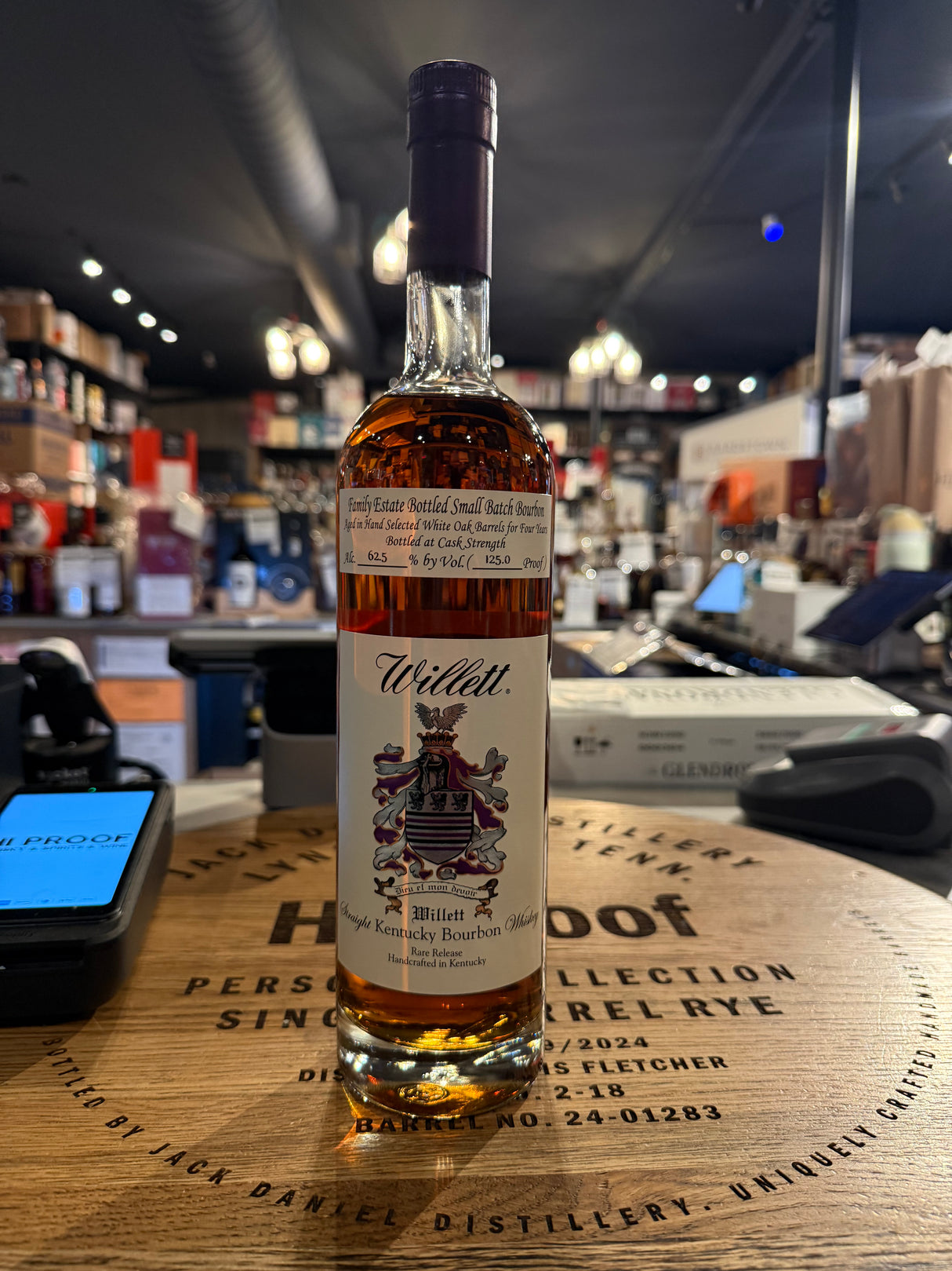 Willett Family Estate 4 Years Small Batch Bourbon 125 proof