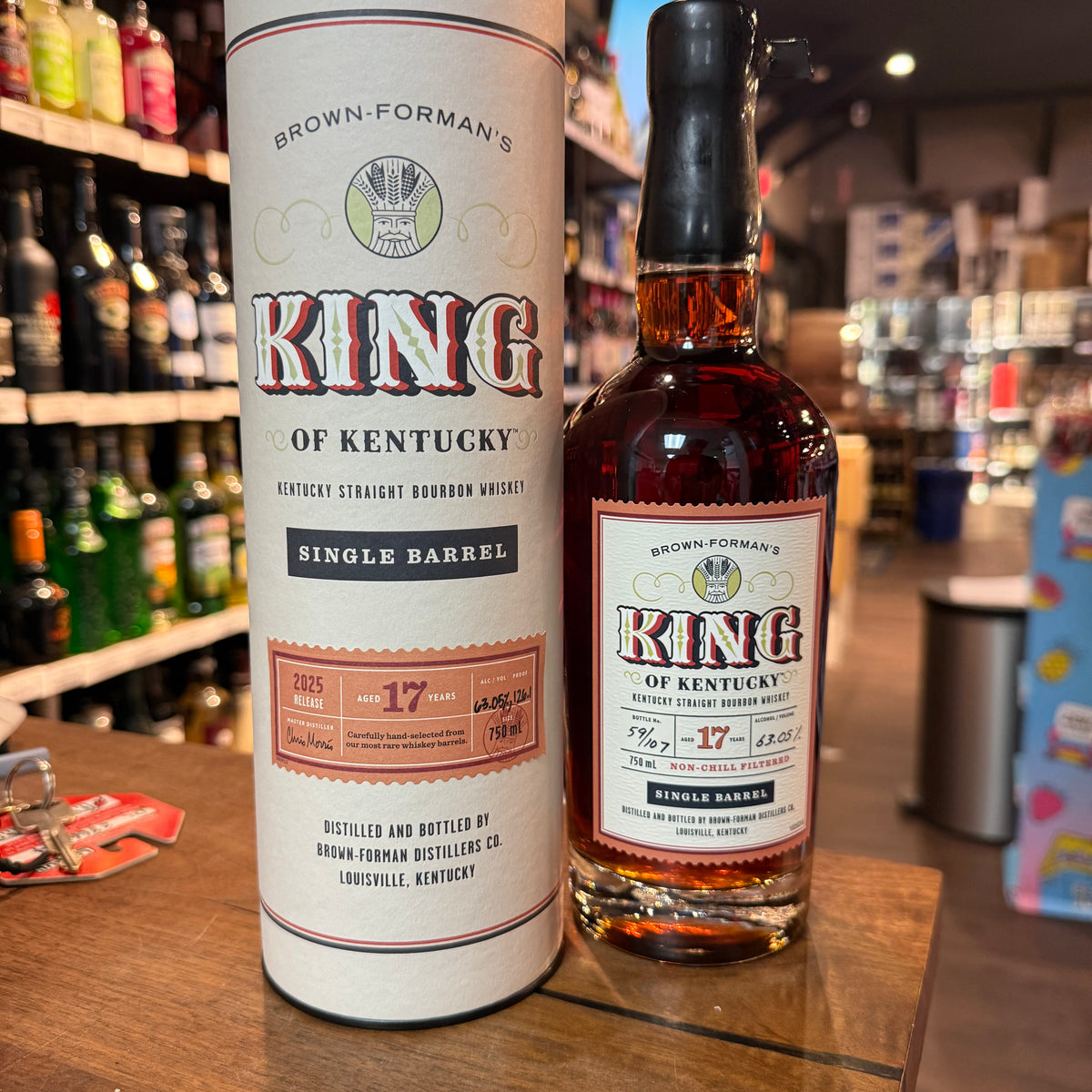 King of Kentucky 2025 Single Barrel Bourbon – Hi Proof
