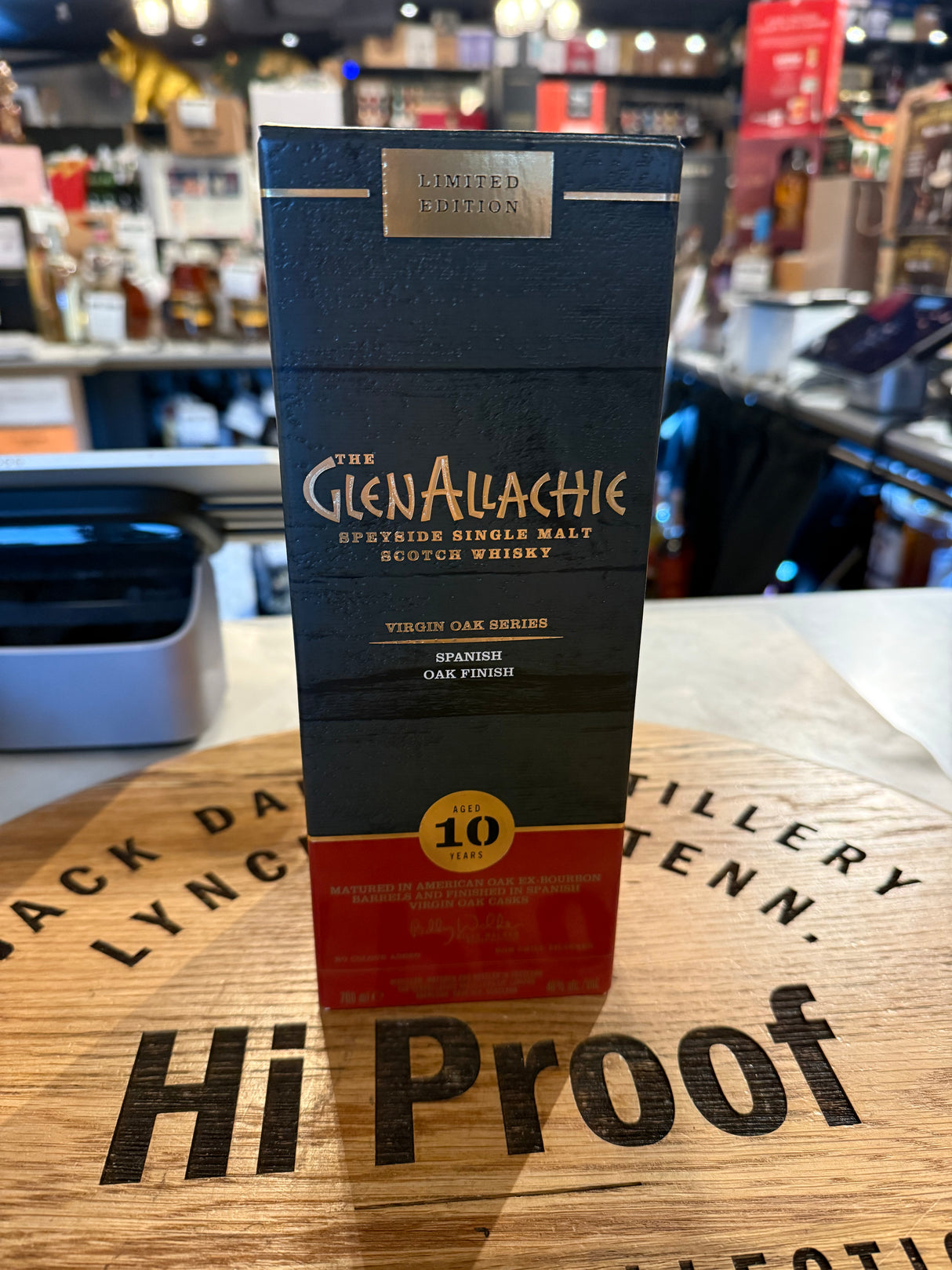 The Glenallachie 10 Year Spanish Virgin Oak 48% Alc 700ml