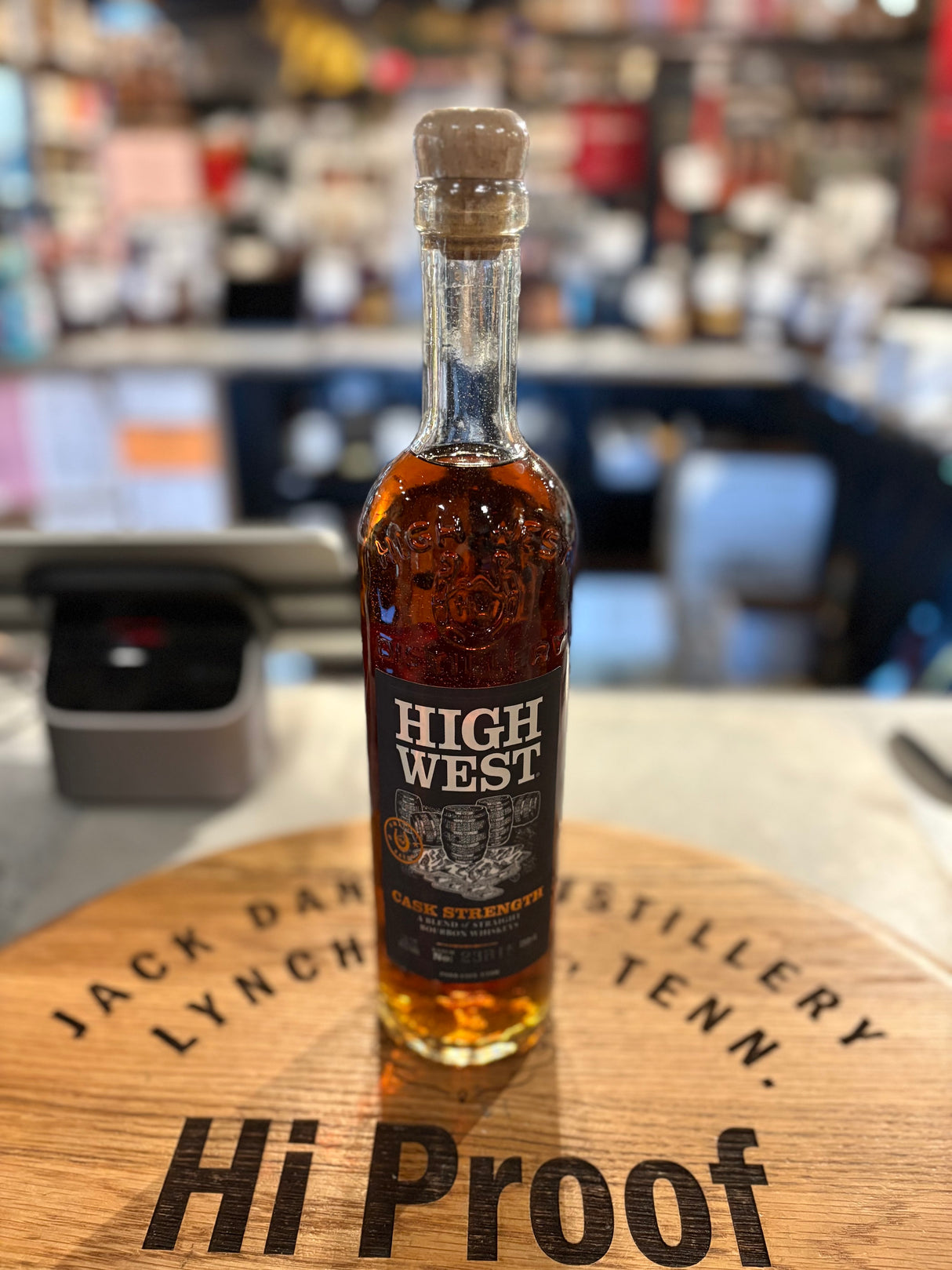 High West bourbon Cask Strength 117.4Proof 750ml