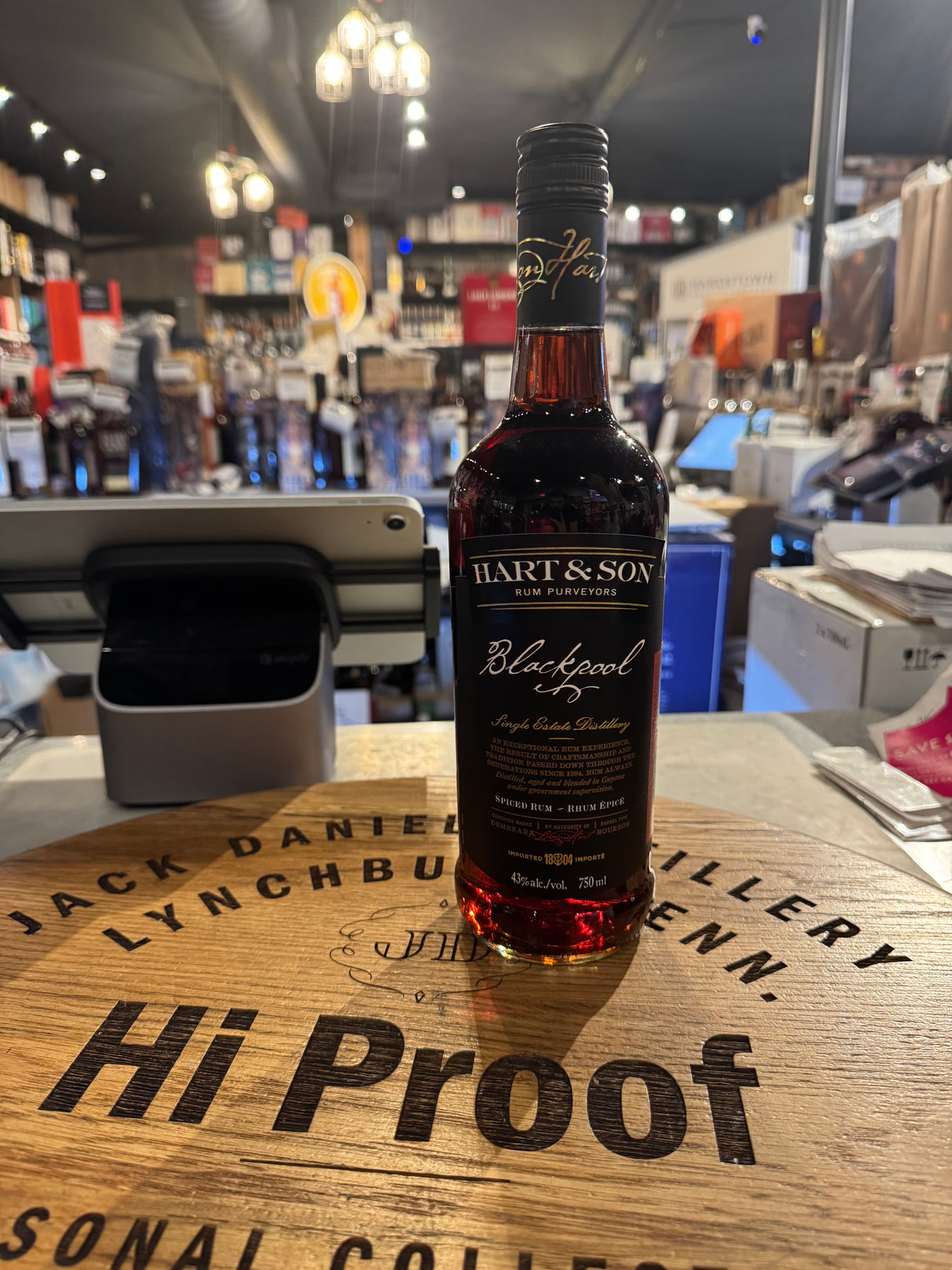 Hart & Son Blackpool Spiced Rum 43% Alc 750ml