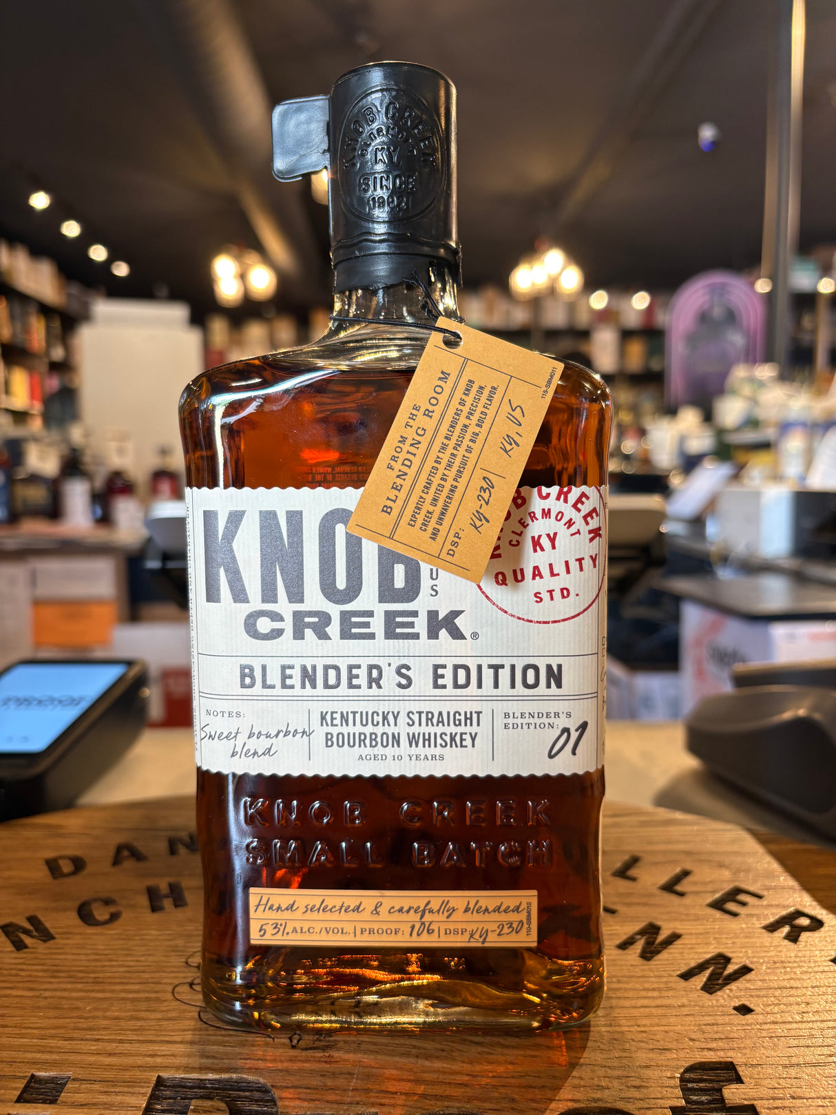Knob Creek Bourbon Blenders Edition Kentucky 10 Year 750 ml Batch 1