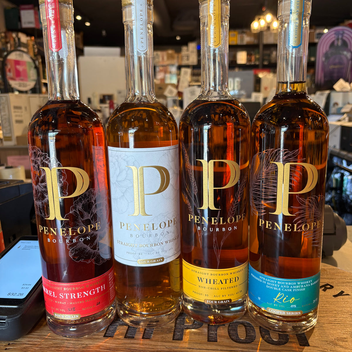 Penelope 2026 Rio 4 Bottles Bundle ( Rio, Wheated, Four Grain, Barrel ...