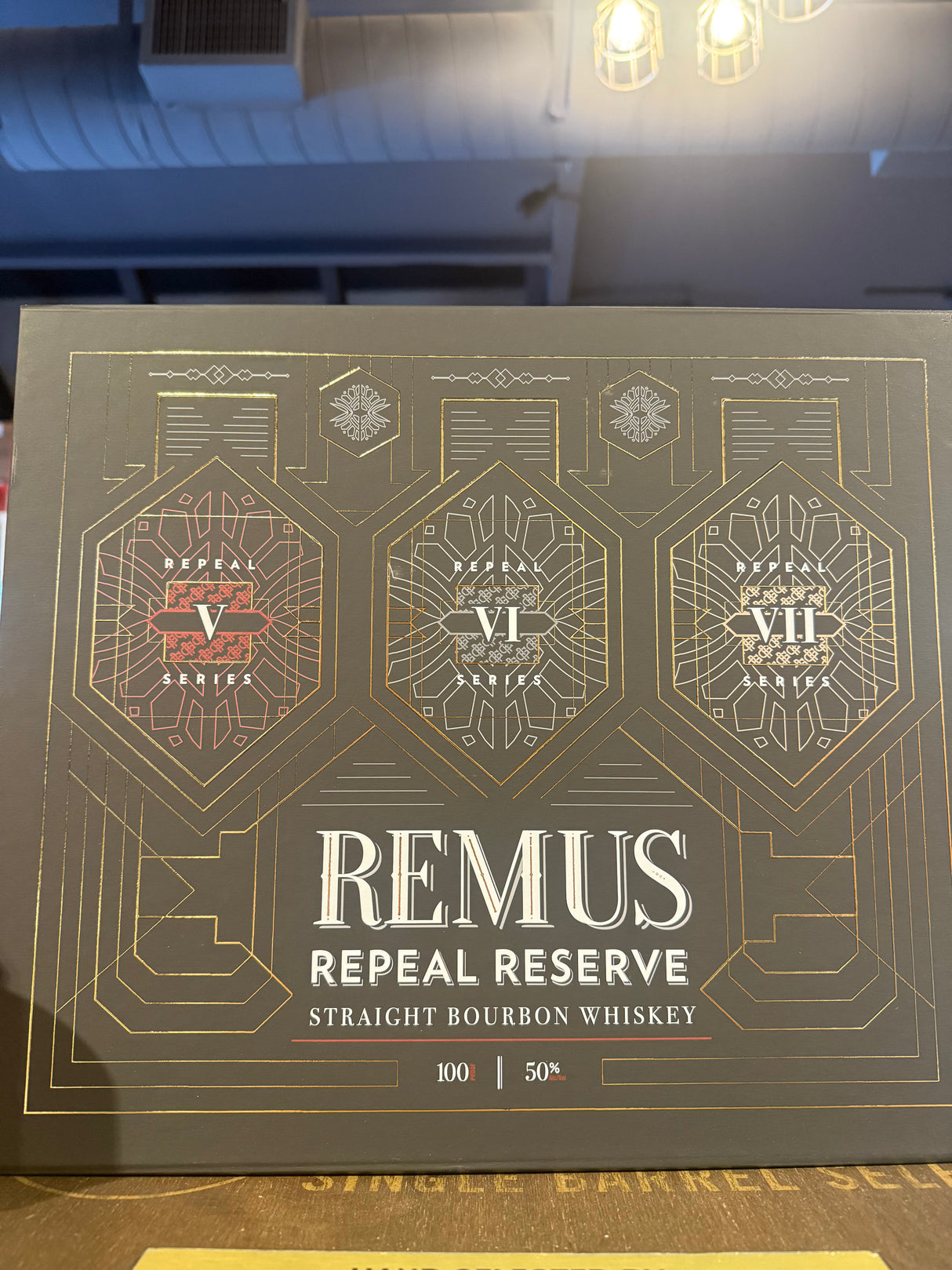 George Remus Repeal Reserve Straight Bourbon Gift Set Whisky (REPEAL V, VI, VII) TRILOGY PACK 750ml