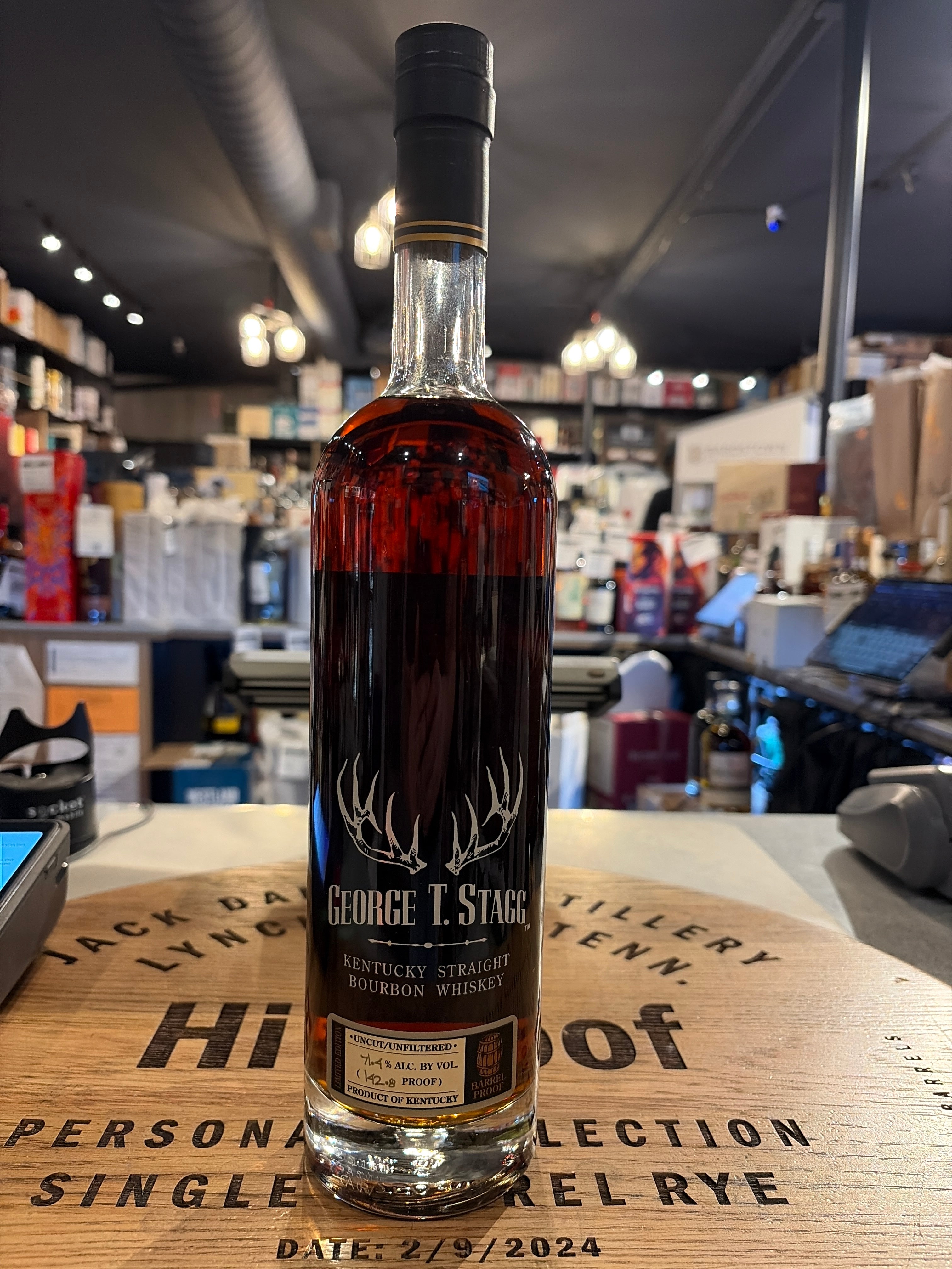 GEORGE T STAGG 2025 release (SPEND $1500 SAZERAC, GET IT FOR