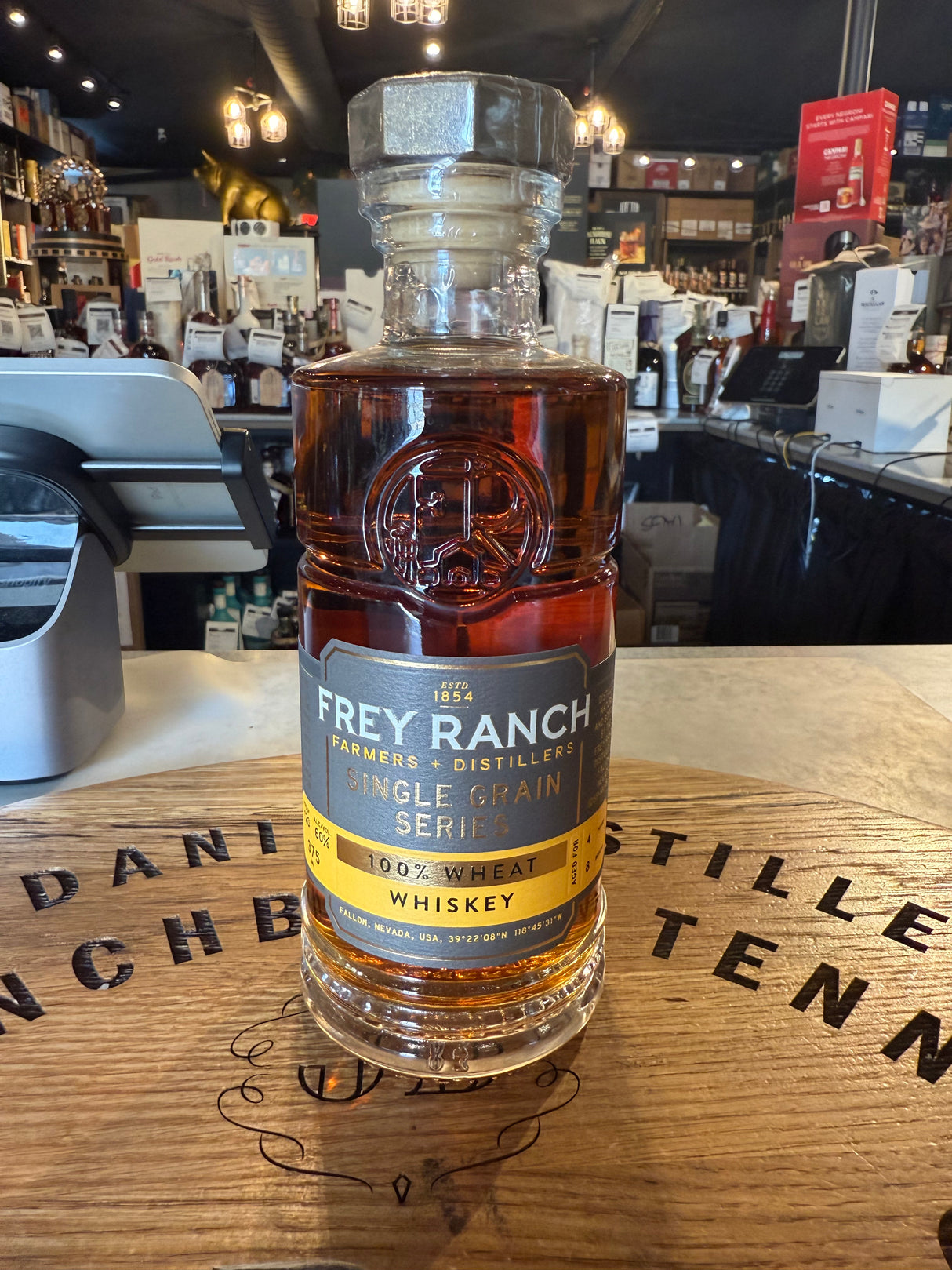Frey Ranch Single Grain Series Wheat Whiskey 120proof (375ml)