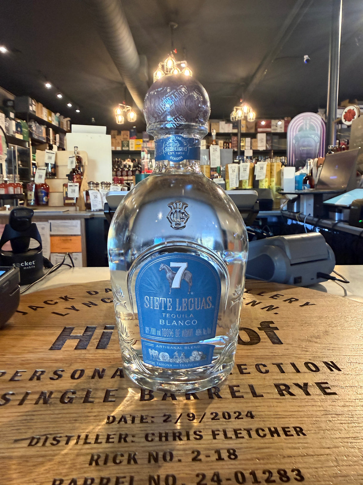 Siete 7 Leguas Tequila Blanco 700ml