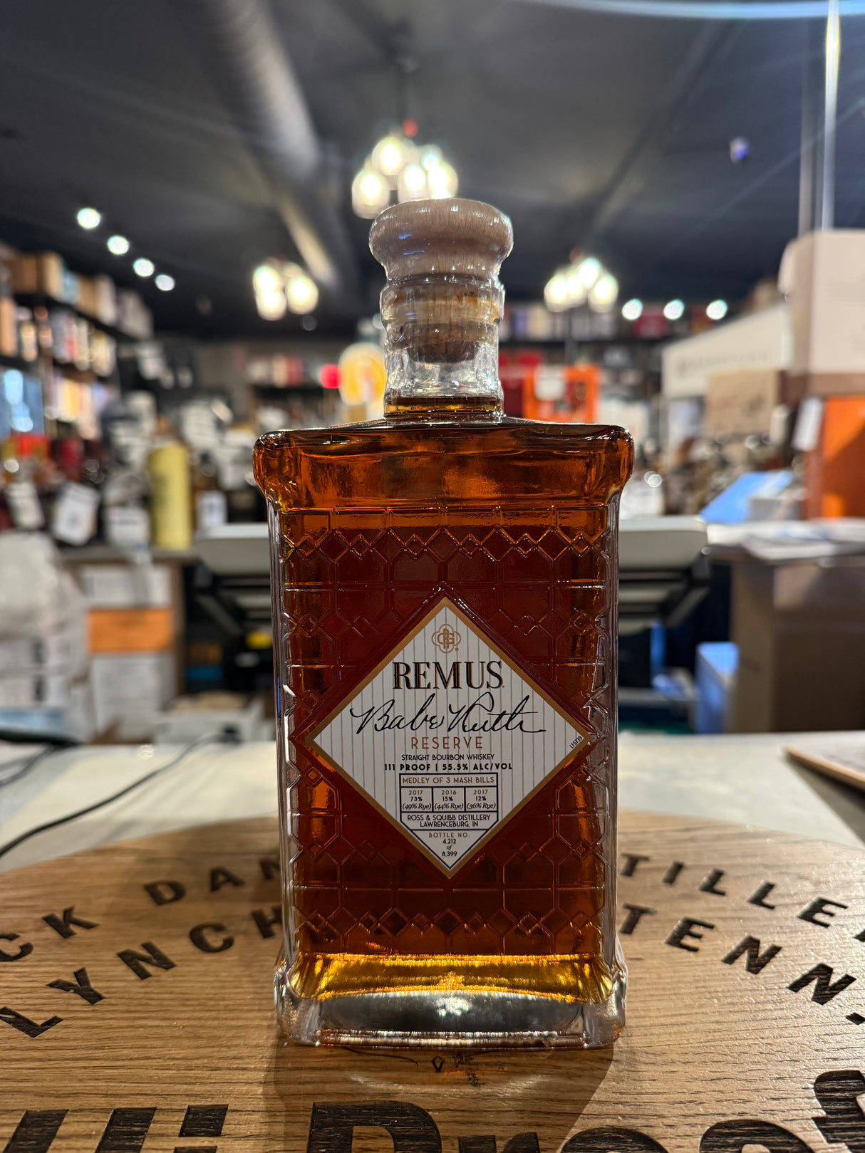 Remus Babe Ruth Reserve 111 Proof Bourbon Whiskey 2025 Release 750ml