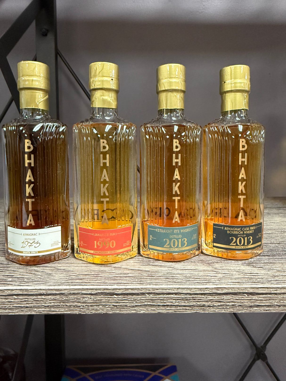 BHAKTA House of Vintages Gift Combo 4 x 50ml | Whiskey & Spirits Gift Set