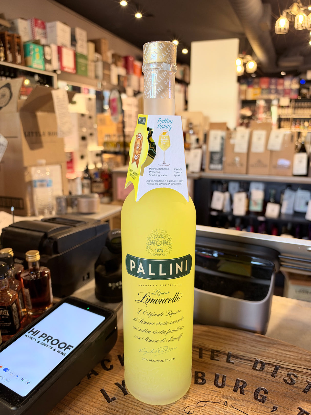 Pallini Limoncello 750ml Italian Lemon Liqueur