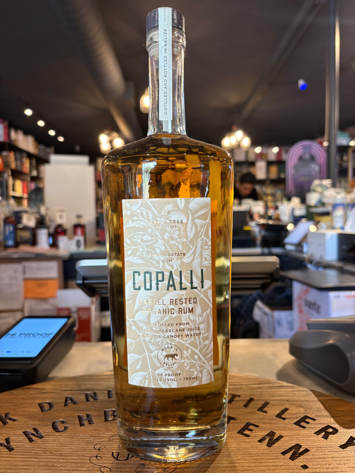 Copalli Barrel Rested Cask Strength Rum 88 Proof 750ml