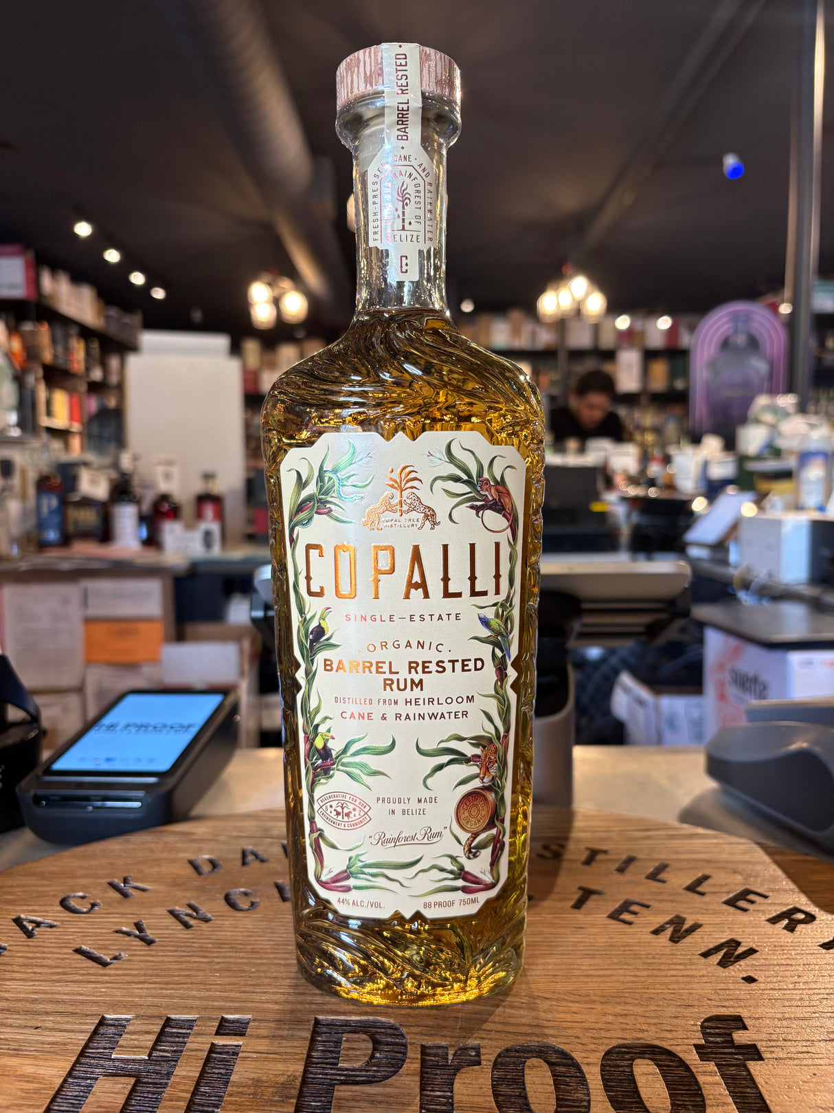 (New) Copalli Barrel Rested Cask Strength Rum 88 Proof 750ml