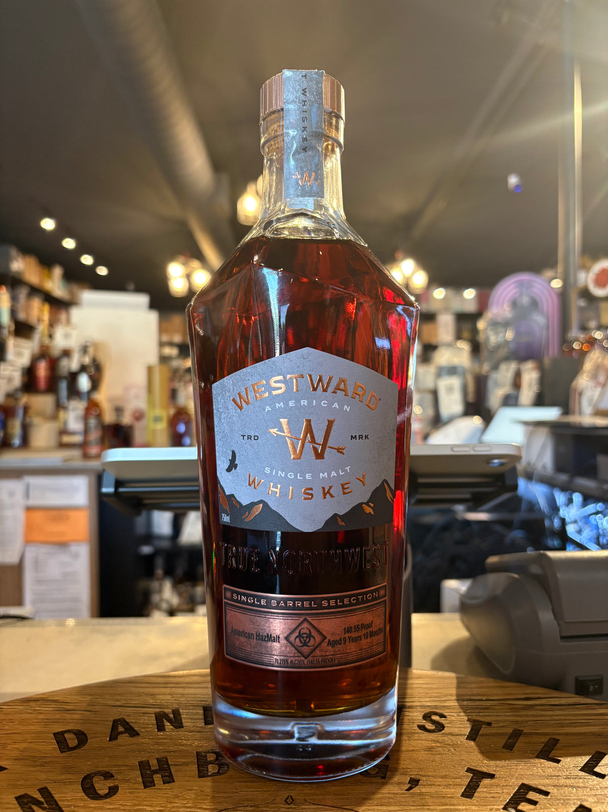 Westward Whiskey Hazmalt 9.5 Year Single Barrel #395 750ml