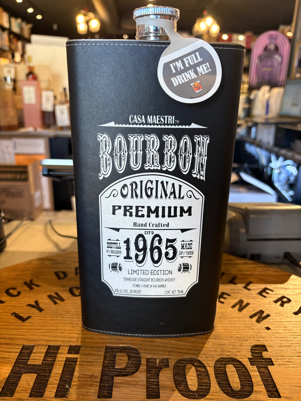 Casa Maestri 1965 Bourbon Flask 750ml | Tennessee Bourbon 750ml