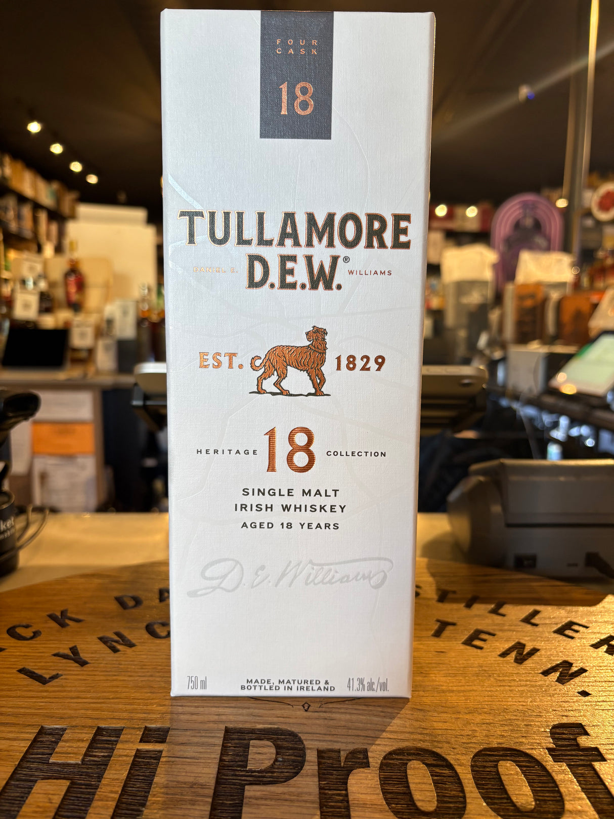 Tullamore Dew 18 Year Old Irish Whiskey 750ml