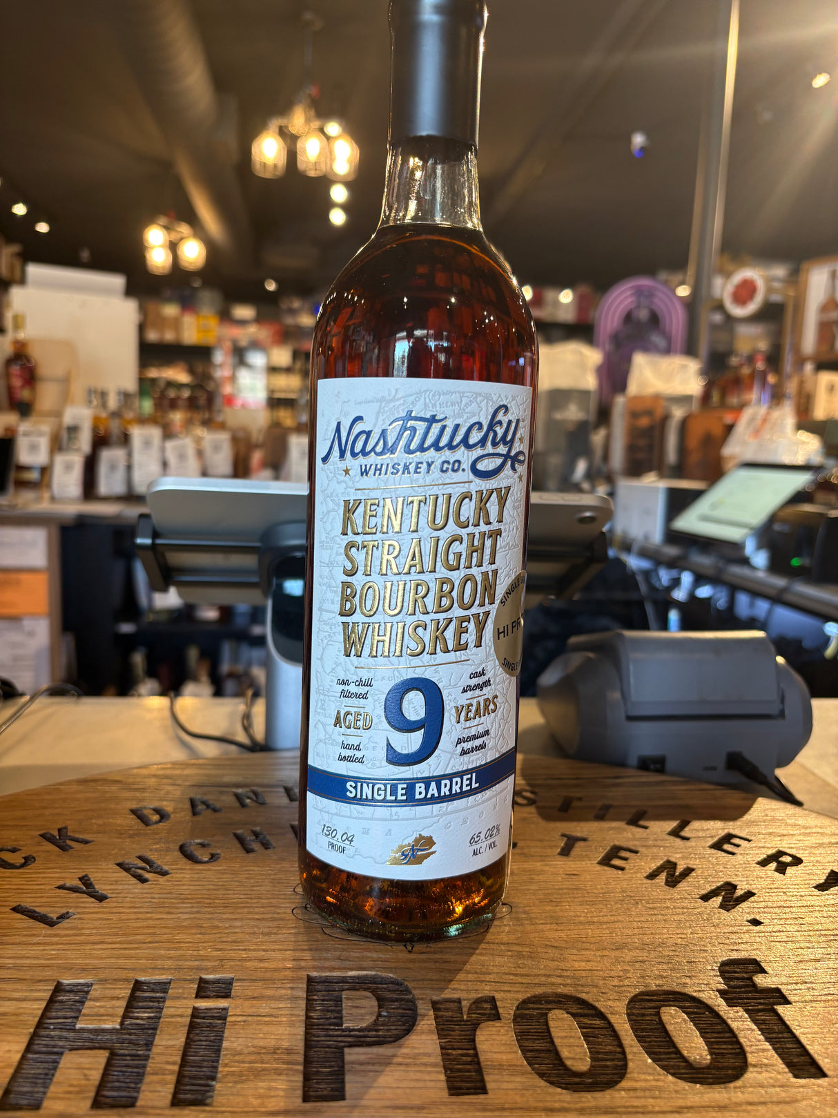 Nashtucky 9 Year Single Barrel Hi-Proof Pick – Kelvin Barrel #9038 130.4 Proof
