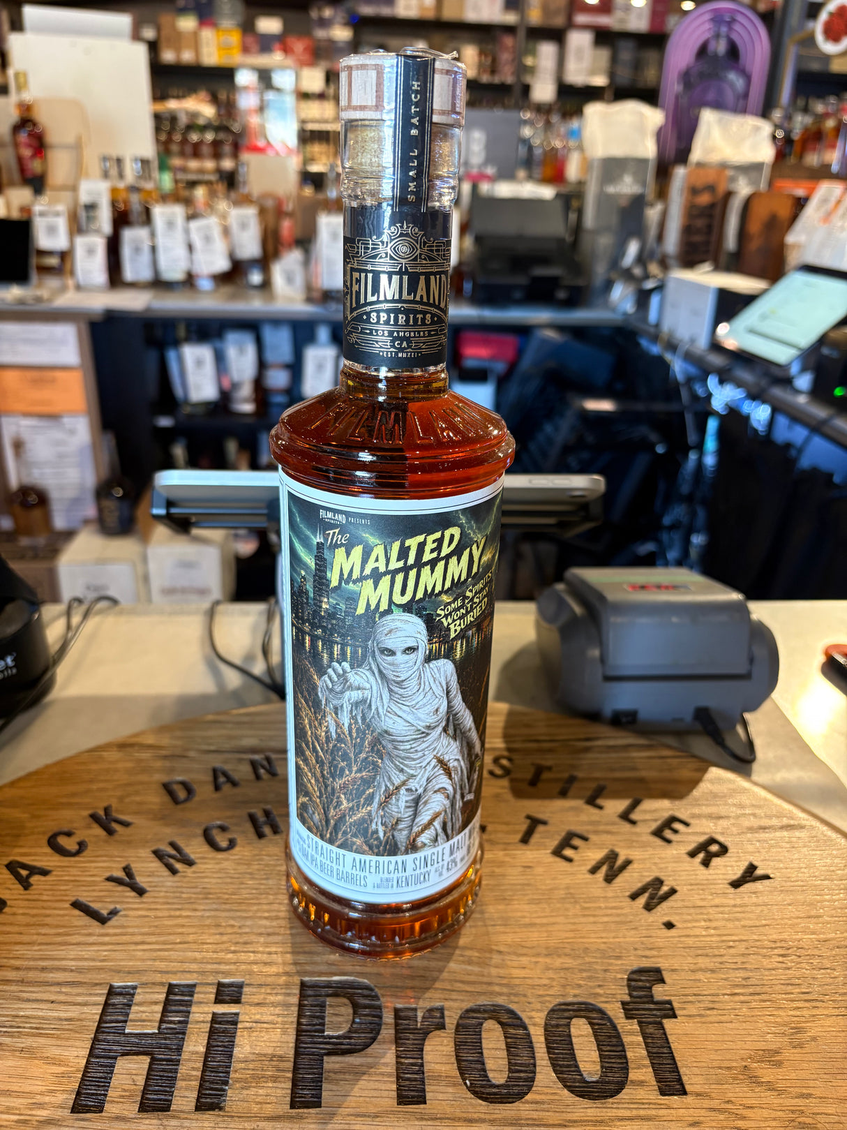 Filmland Spirits The Malted Mummy American Single Malt Whiskey 750ml