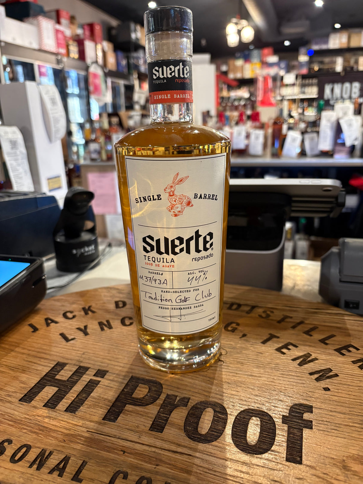 Suerte Reposado Tequila Single Barrel #M37/93A 750 ml