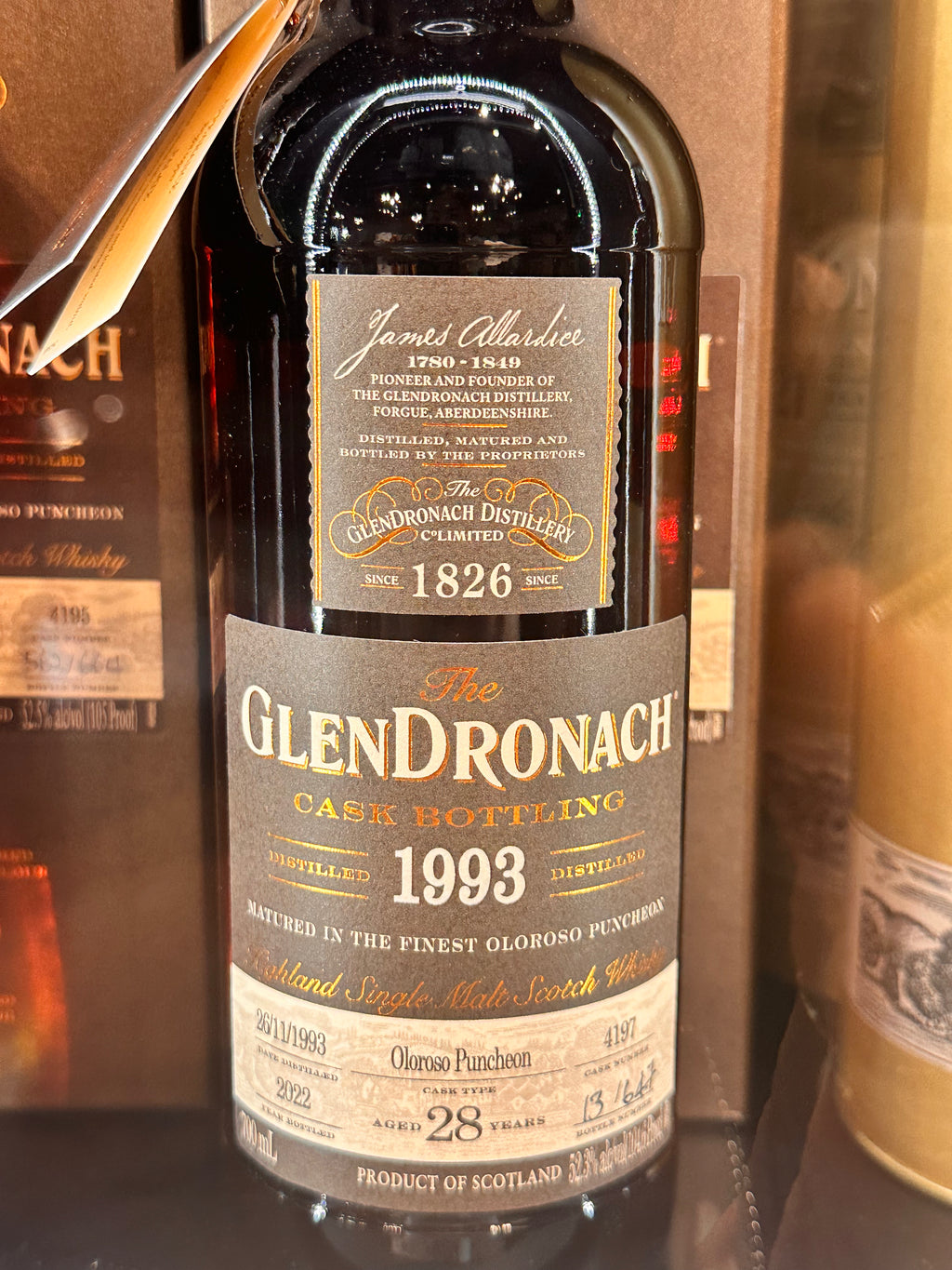 GlenDronach 1993 28 Year Cask 4197 - 104.6 Proof – Hi Proof GlenDronach 1993 28 Year Cask 4197 - 104.6 Proof – Hi Proof