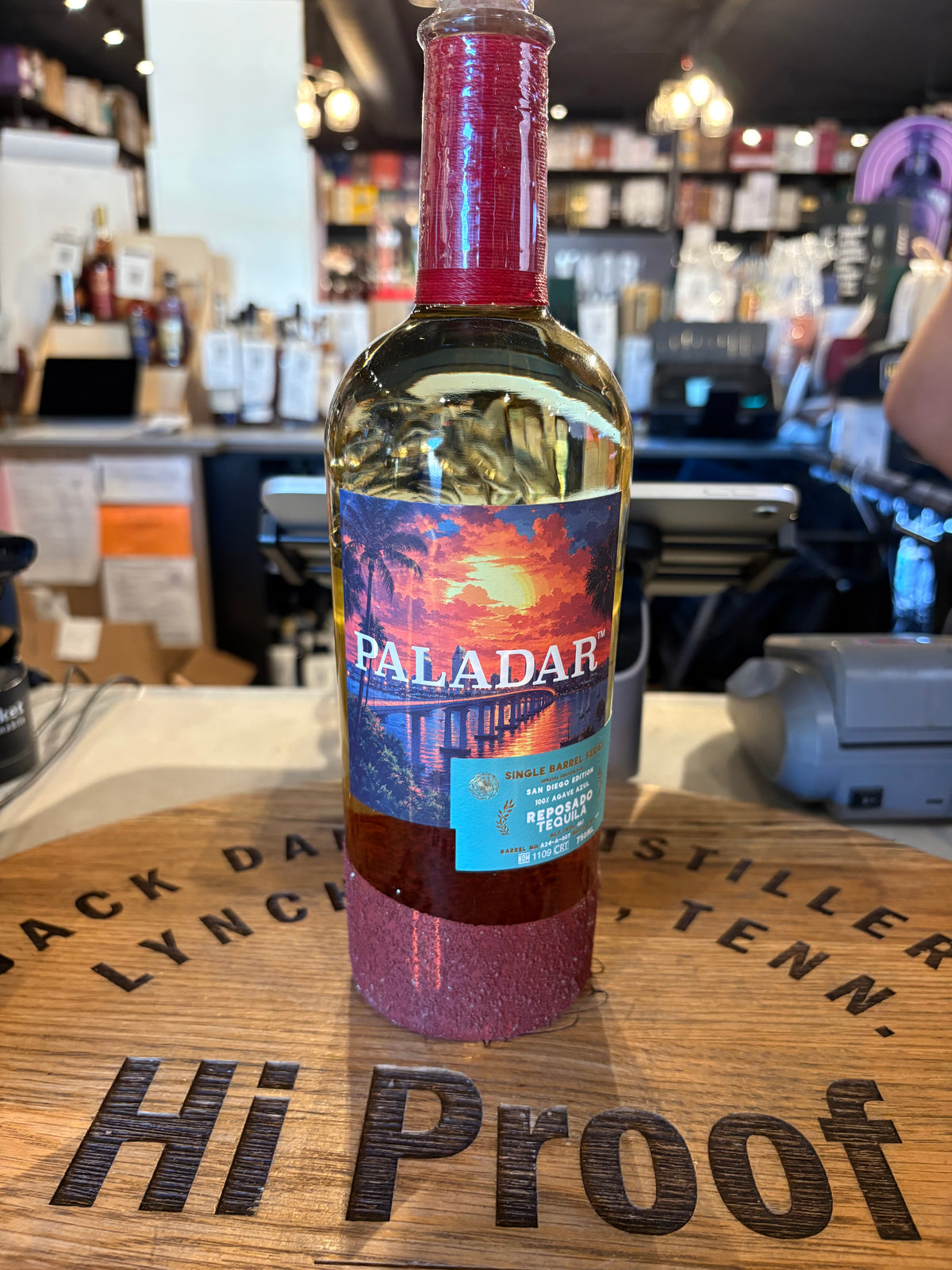 Paladar Single Barrel Reposado San Diego edition 750ml