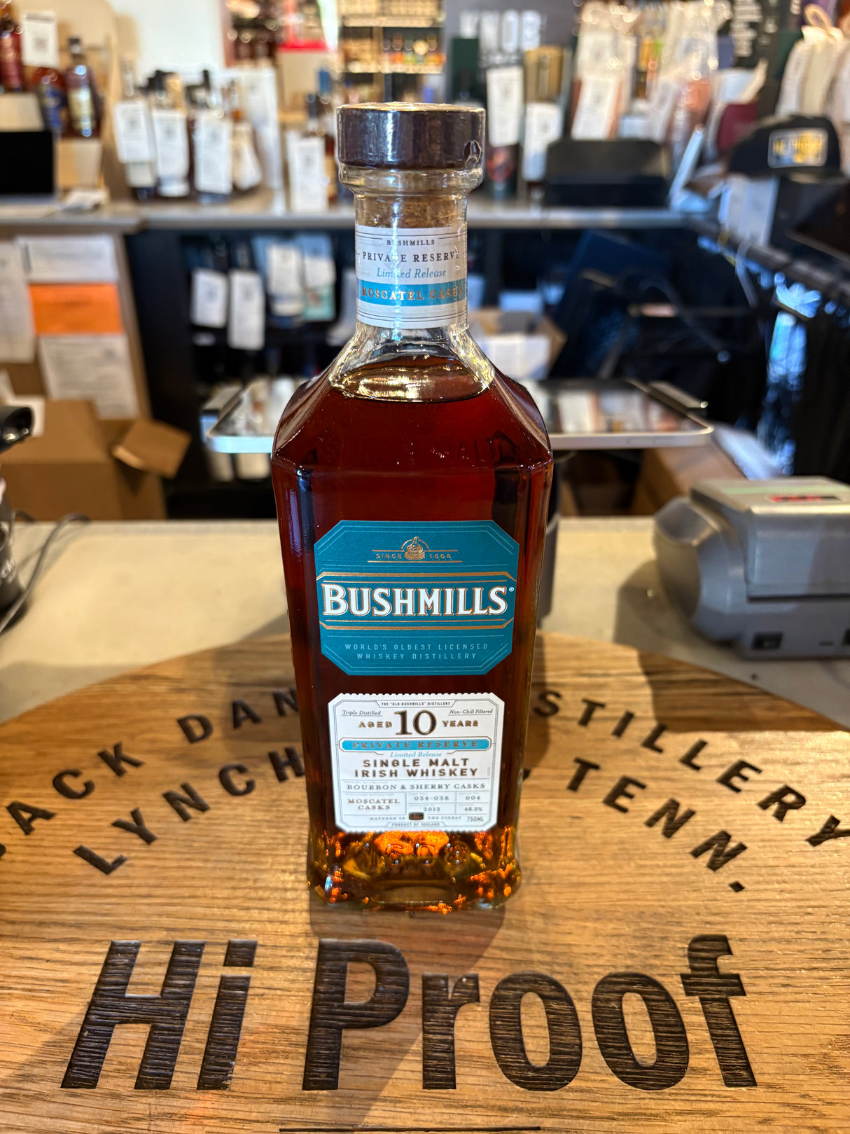 Bushmills 10 Year Old Private Reserve Moscatel Cask Irish Whiskey 750ml