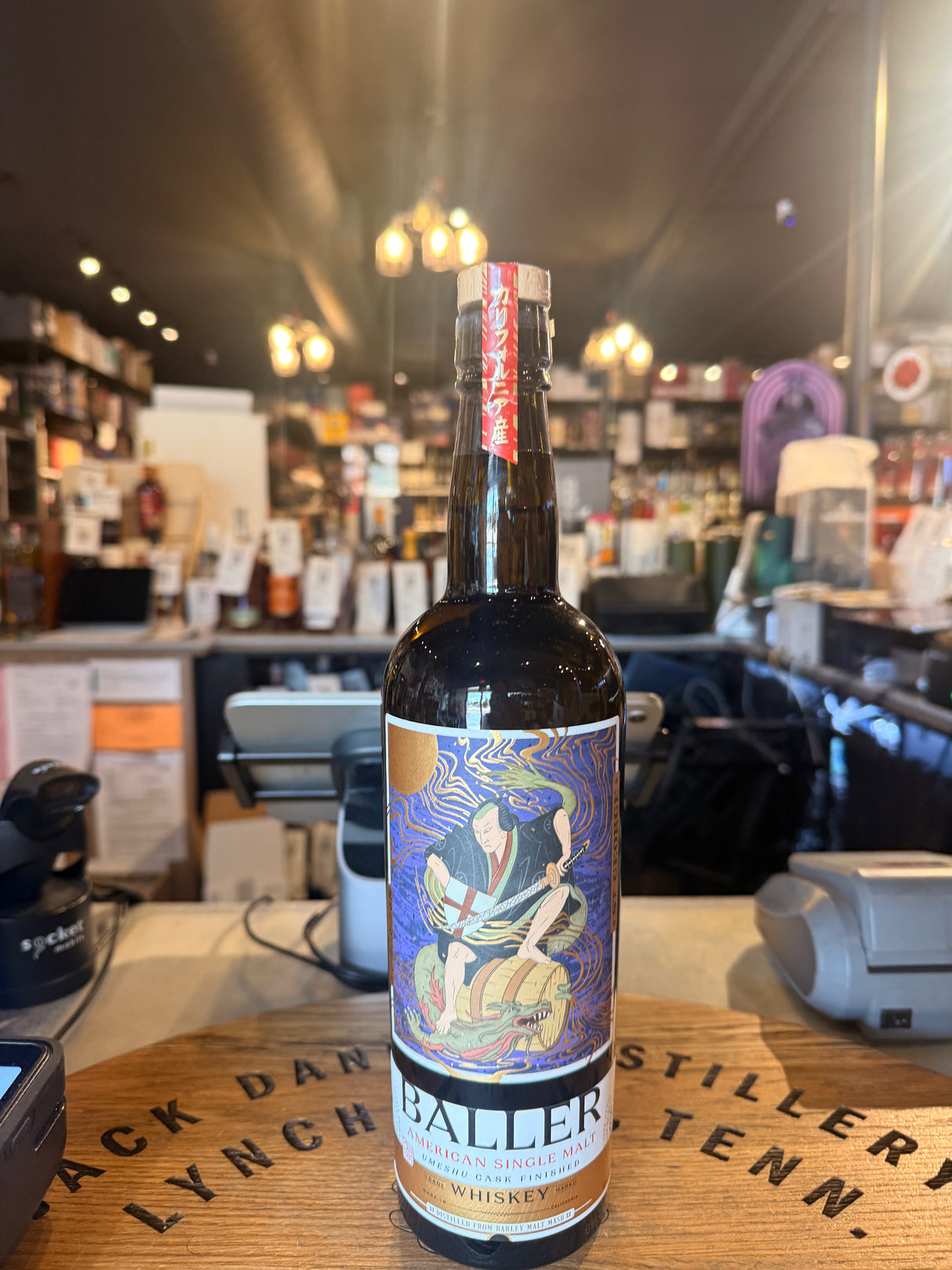 Baller American Single Malt Umeshu Cask Finished Whiskey 750ml
