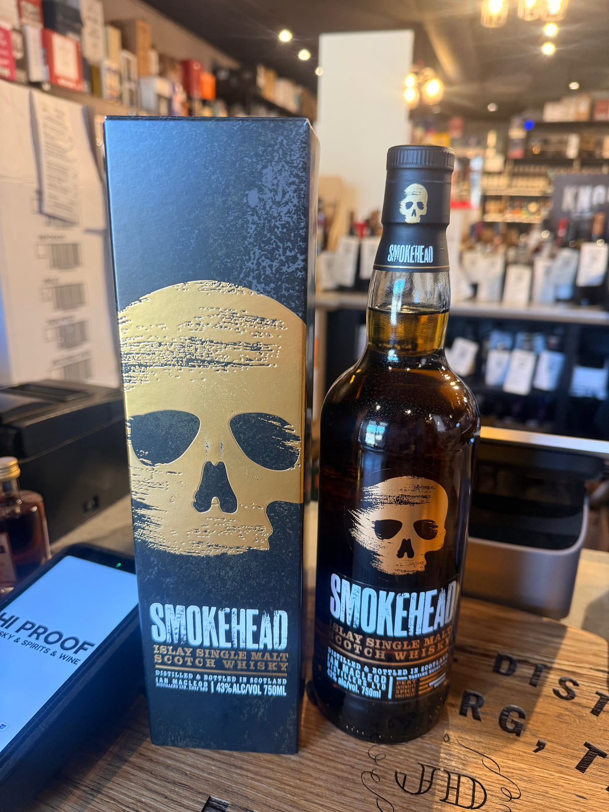 Smokehead Islay Single Malt Scotch 750ml