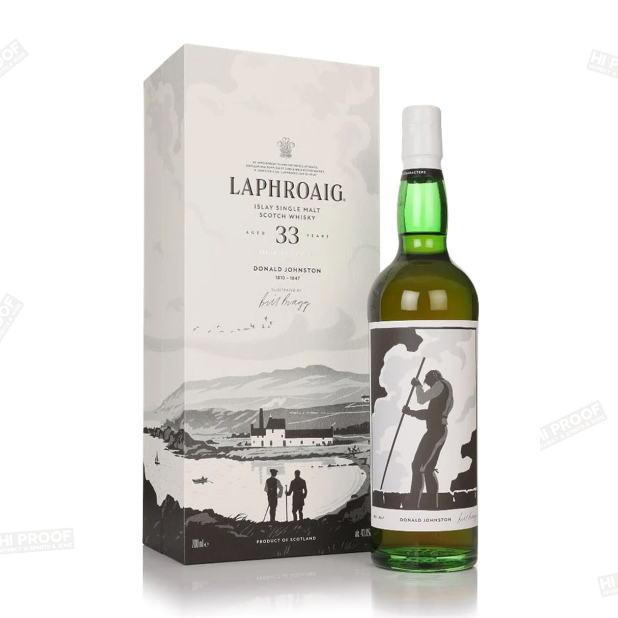 Laphroaig 33 Years Old Strong Characters Donald Johnston 700ml